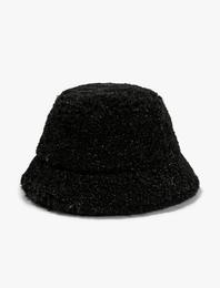 Peluş Bucket Şapka