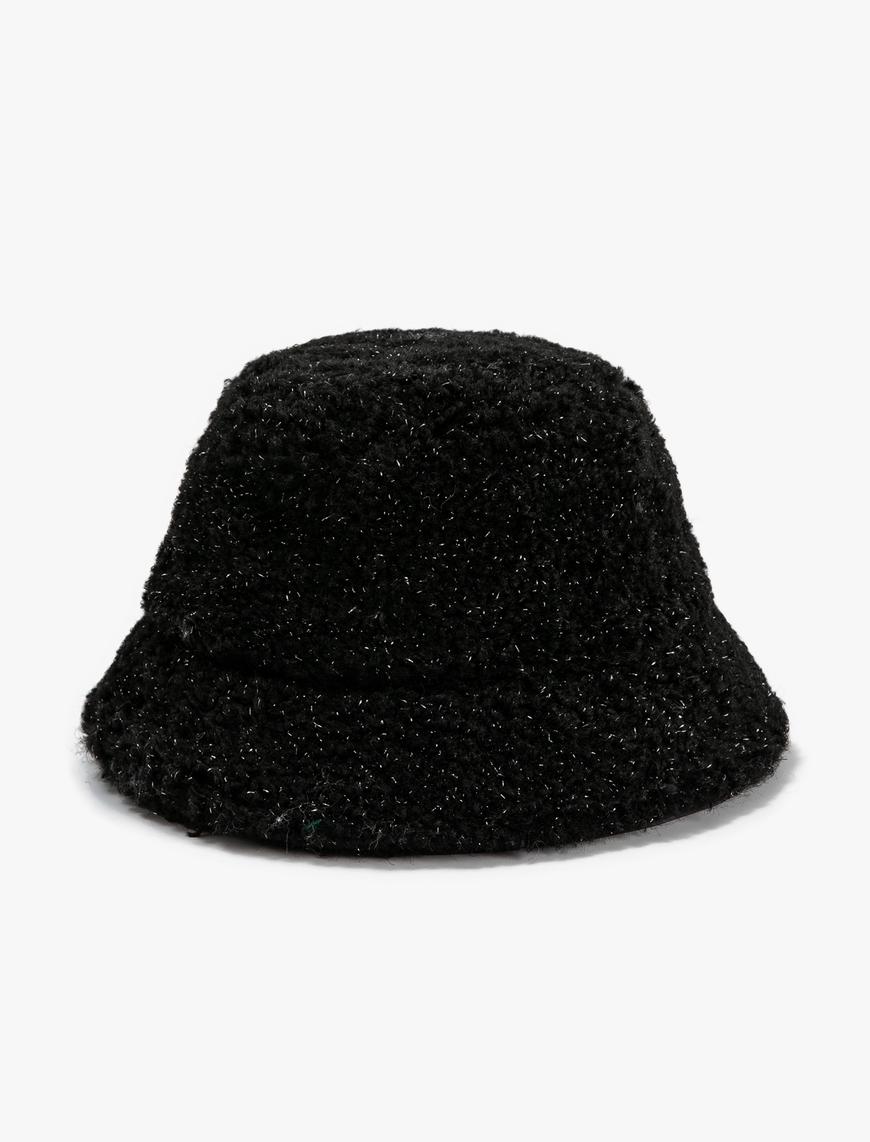  Kadın Peluş Bucket Şapka