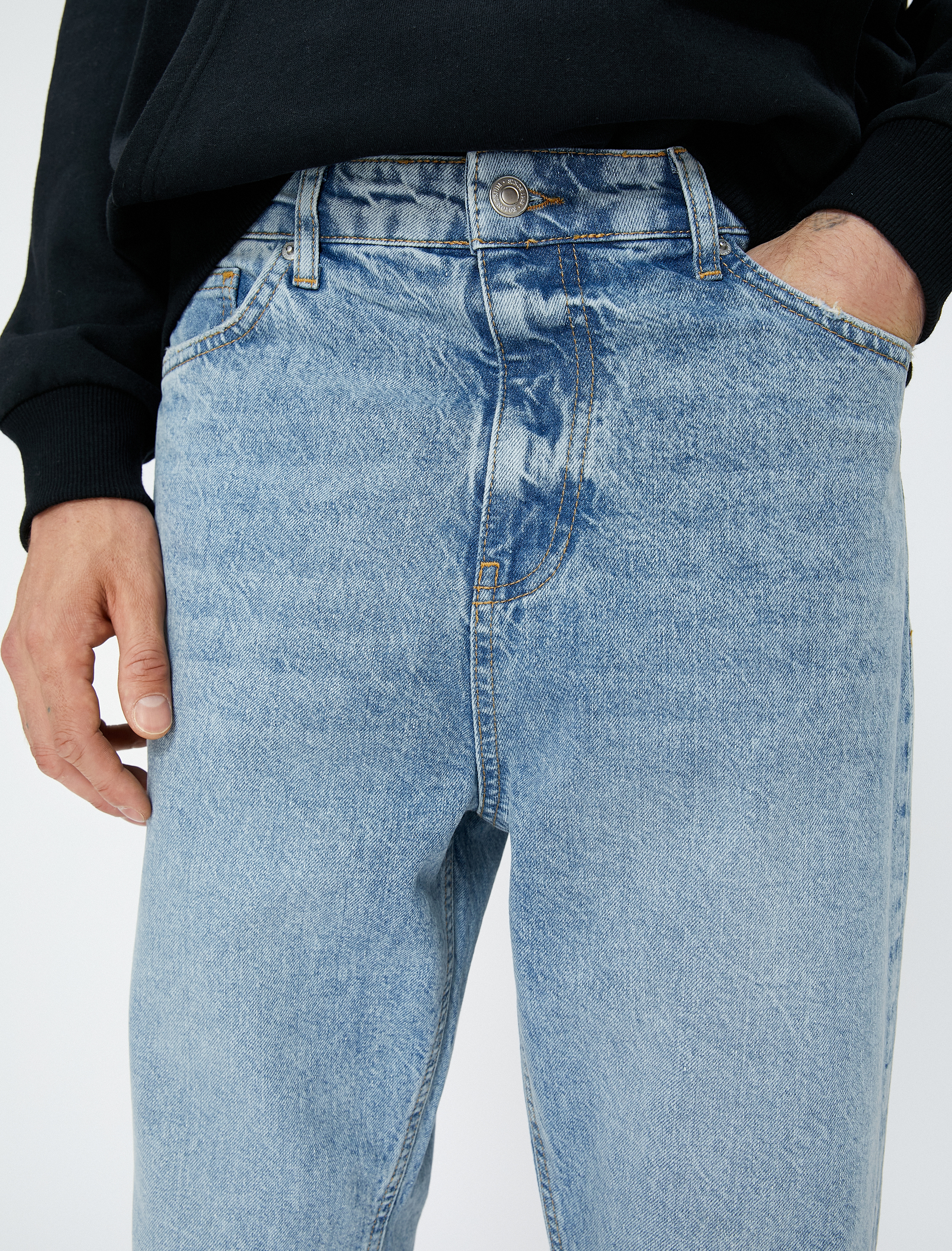 Loose Fit Jean Pantolon - Steve Jean