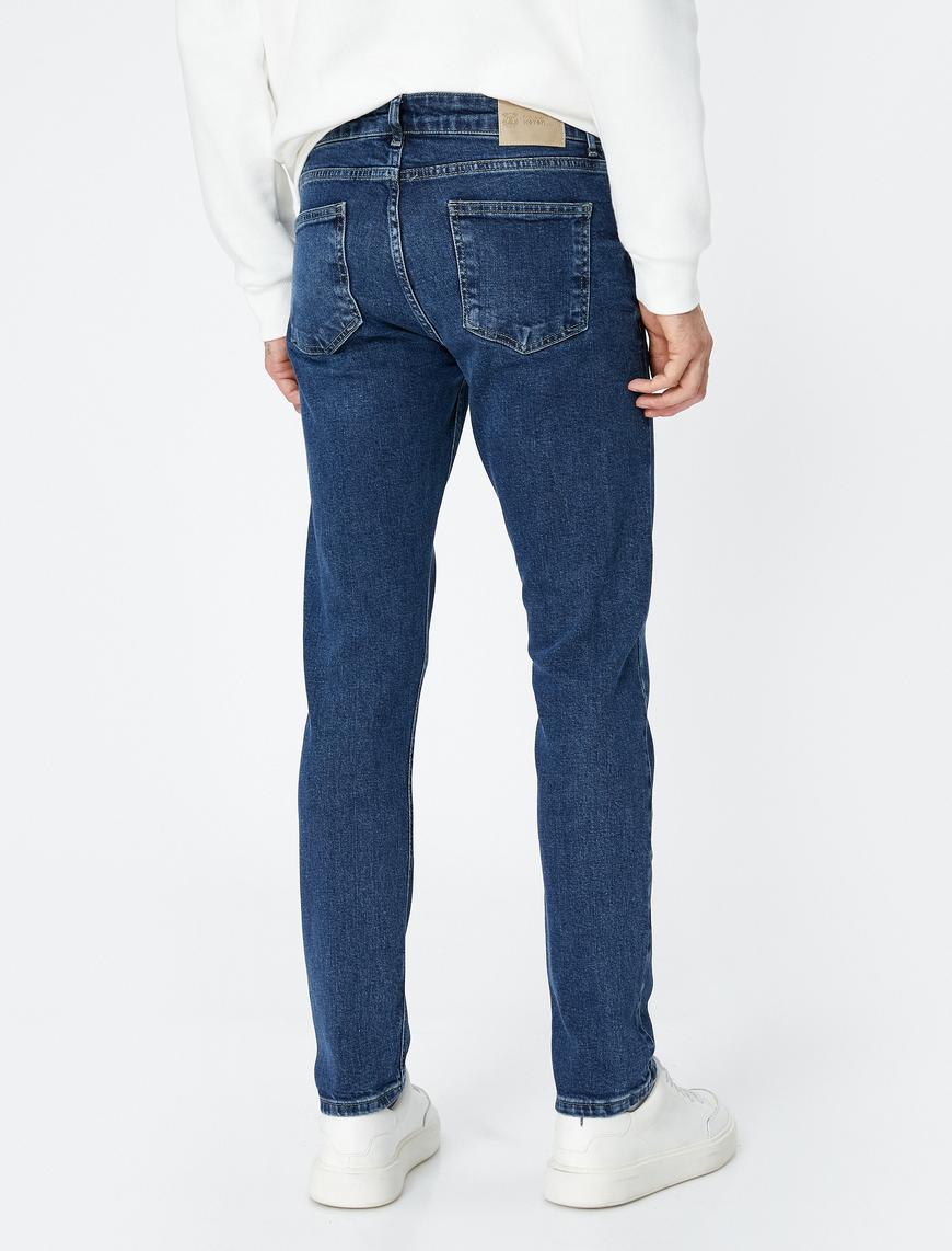   Slim Fit Kot Pantolon - Brad Jean