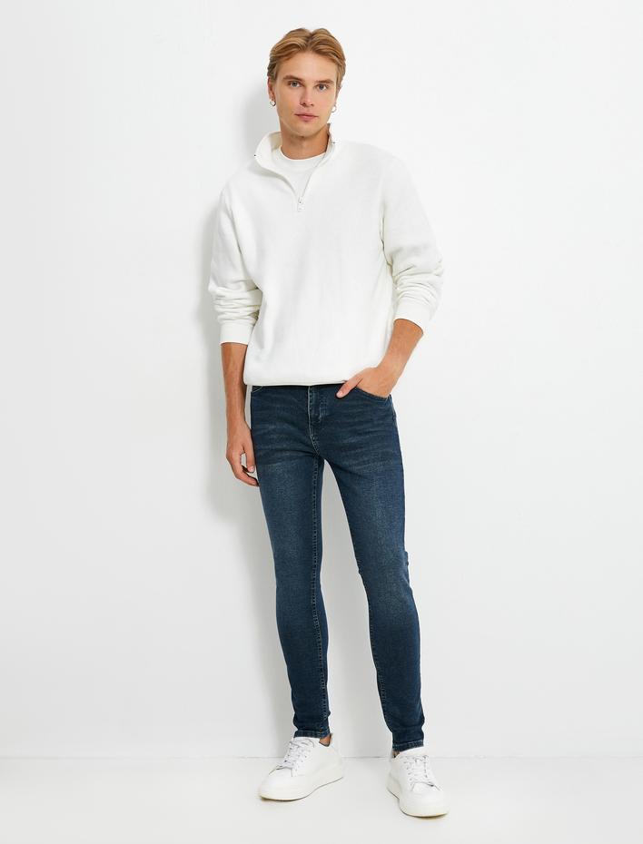  Skinny Fit Kot Pantolon - Michael Jean