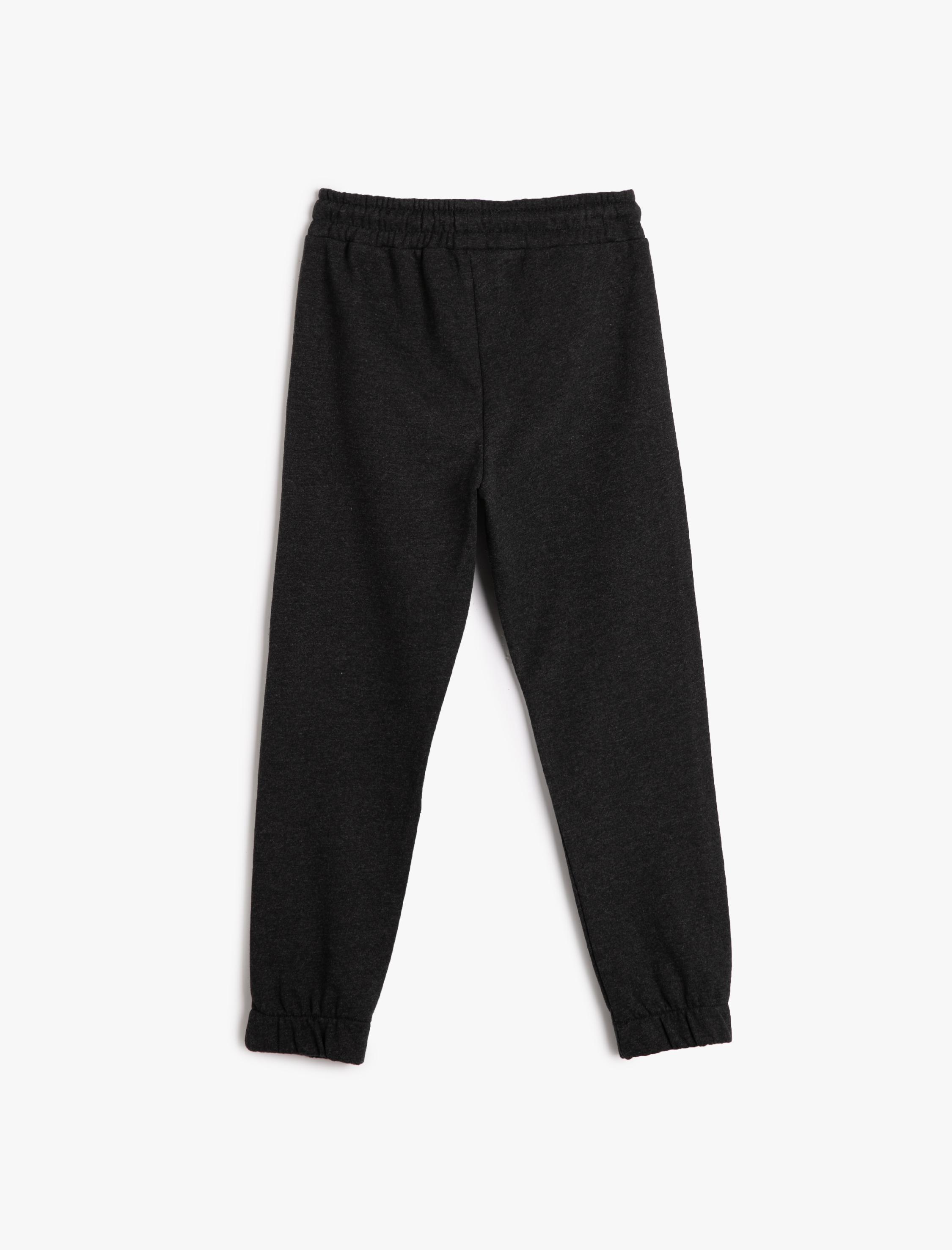 Erkek Çocuk Basic Jogger Eşofman Altı Beli Bağlamalı Şardonlu