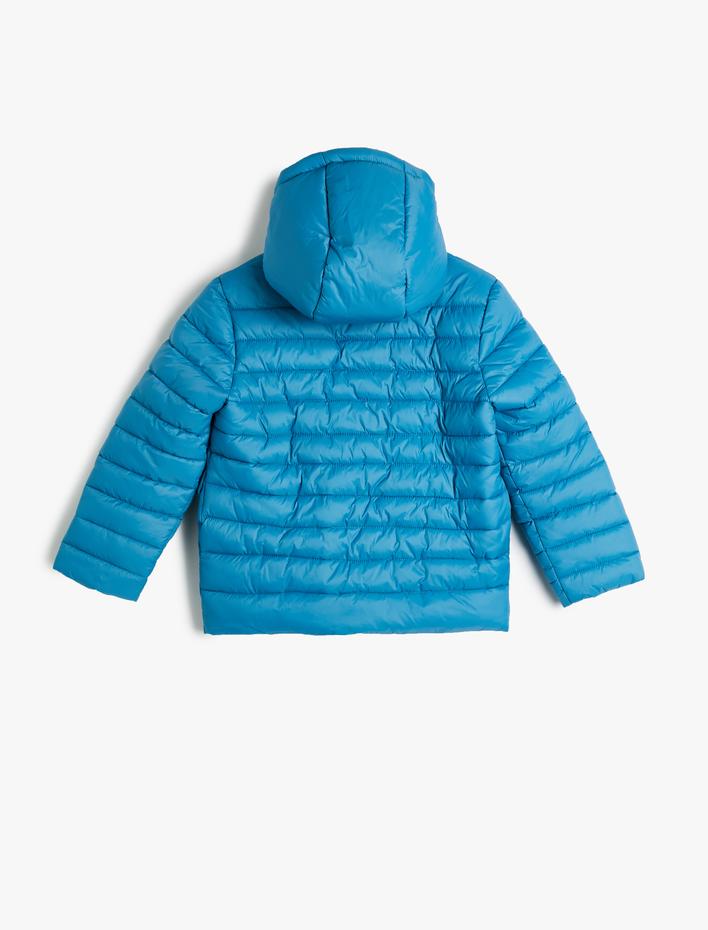 Erkek Çocuk Mevsimlik Mont Kapşonlu Cepli