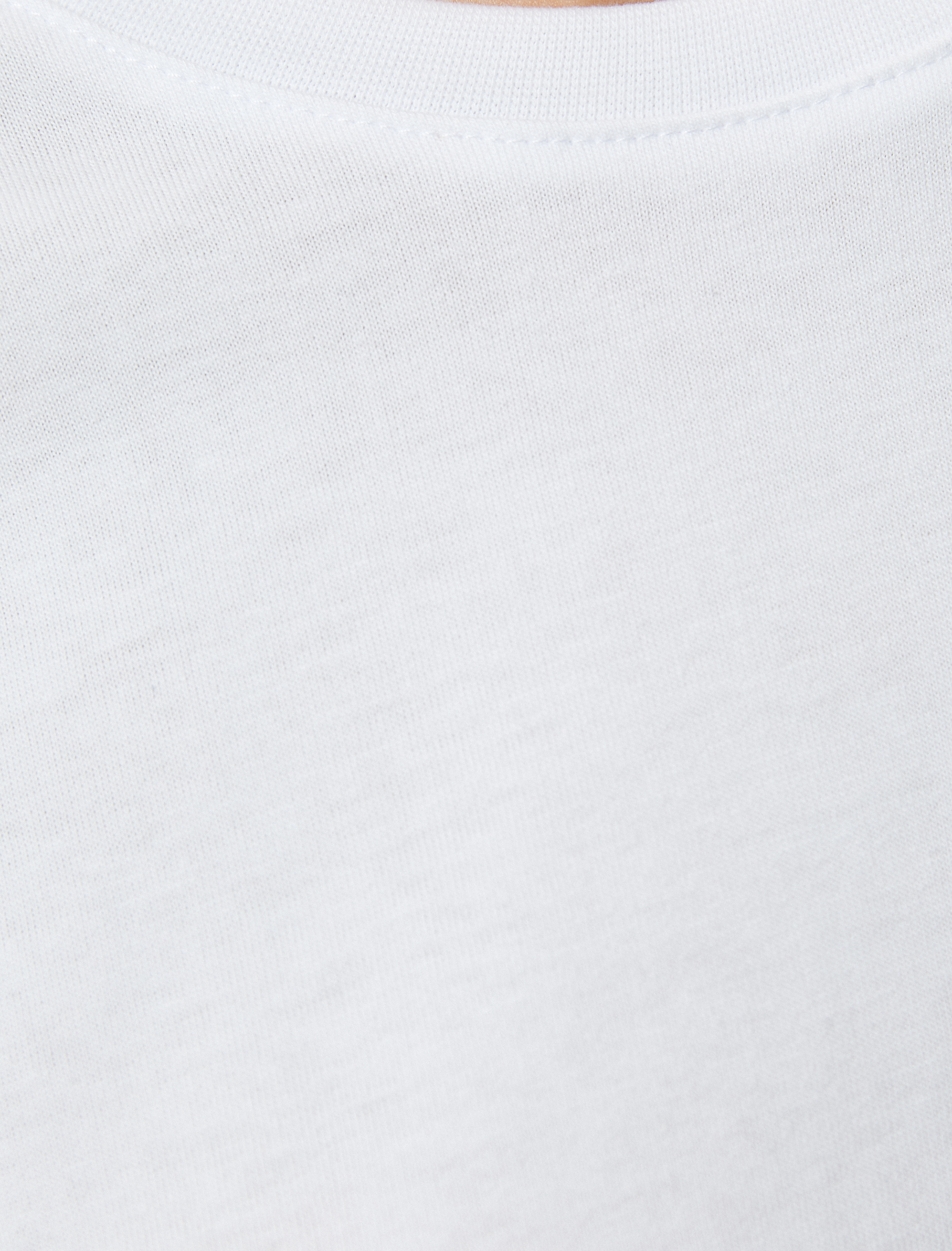   Basic Tişört Bisiklet Yaka Kısa Kollu