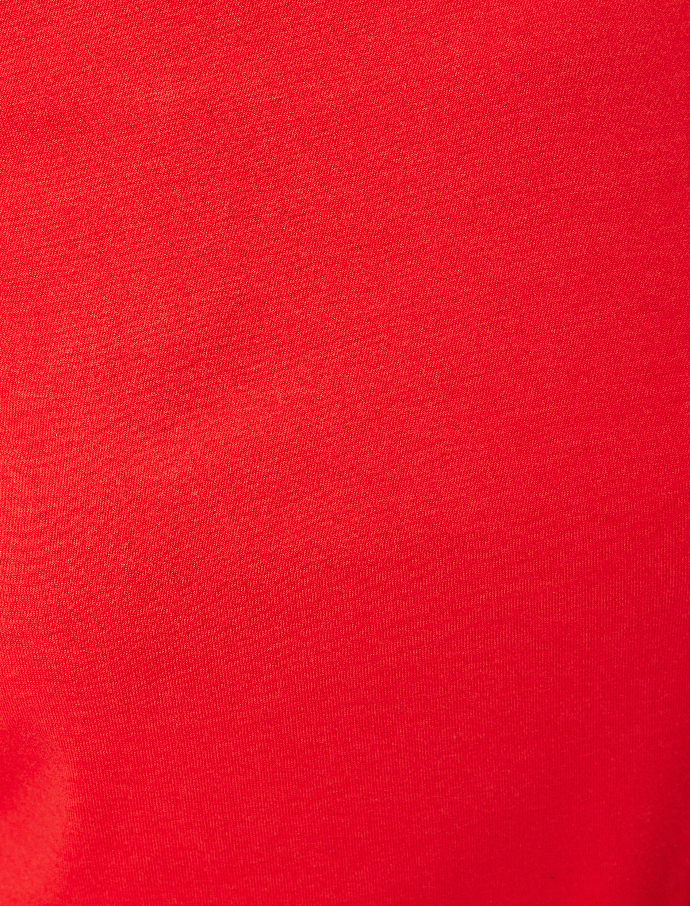   Uzun Kollu Bisiklet Yaka Drapeli Basic Tişört