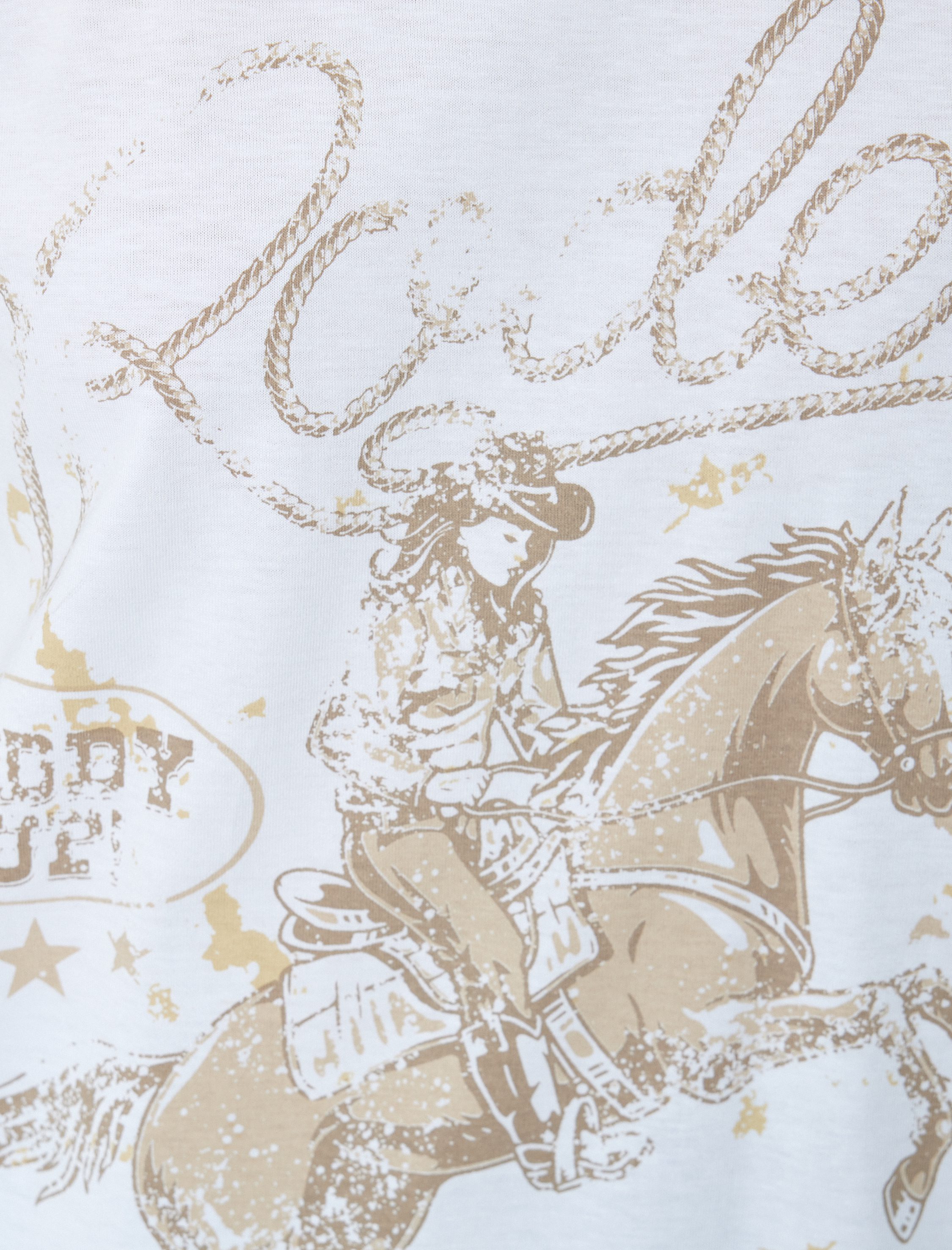   Oversize Tişört Baskılı Bisiklet Yaka Kısa Kollu Pamuklu