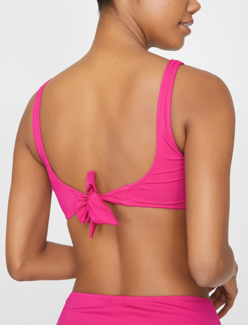  Düz Bikini Üstü