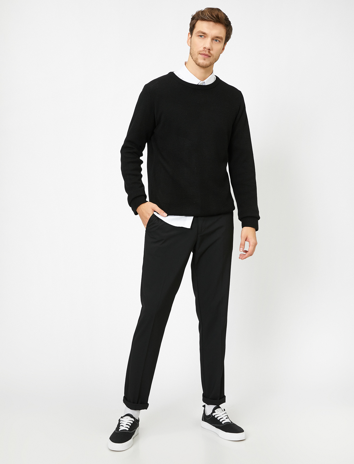   Cep Detaylı Pantolon