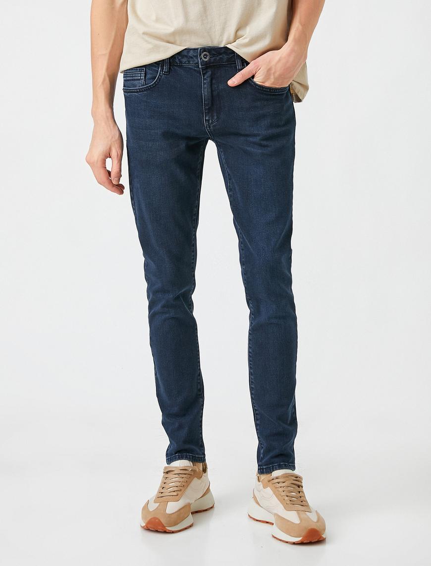   Skinny Fit Kot Pantolon - Michael Jean