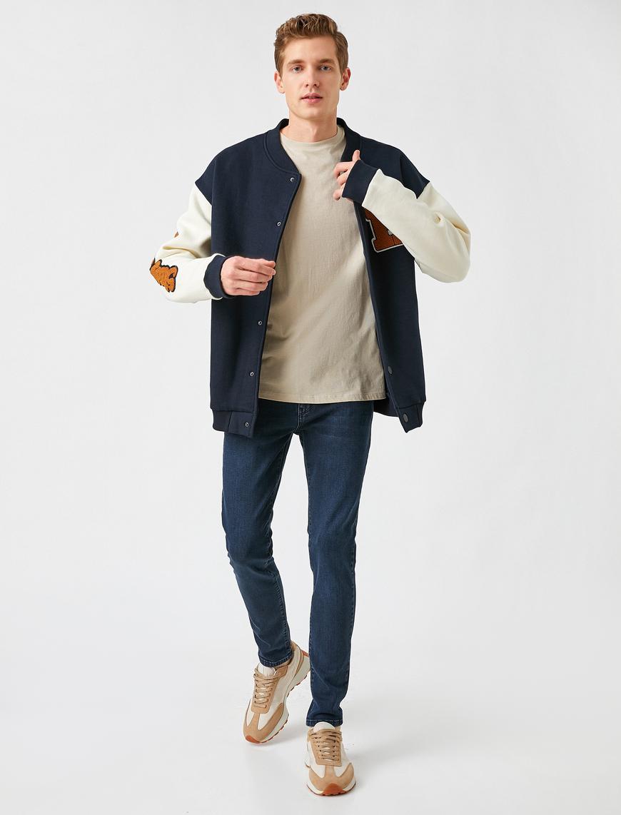   Skinny Fit Kot Pantolon - Michael Jean