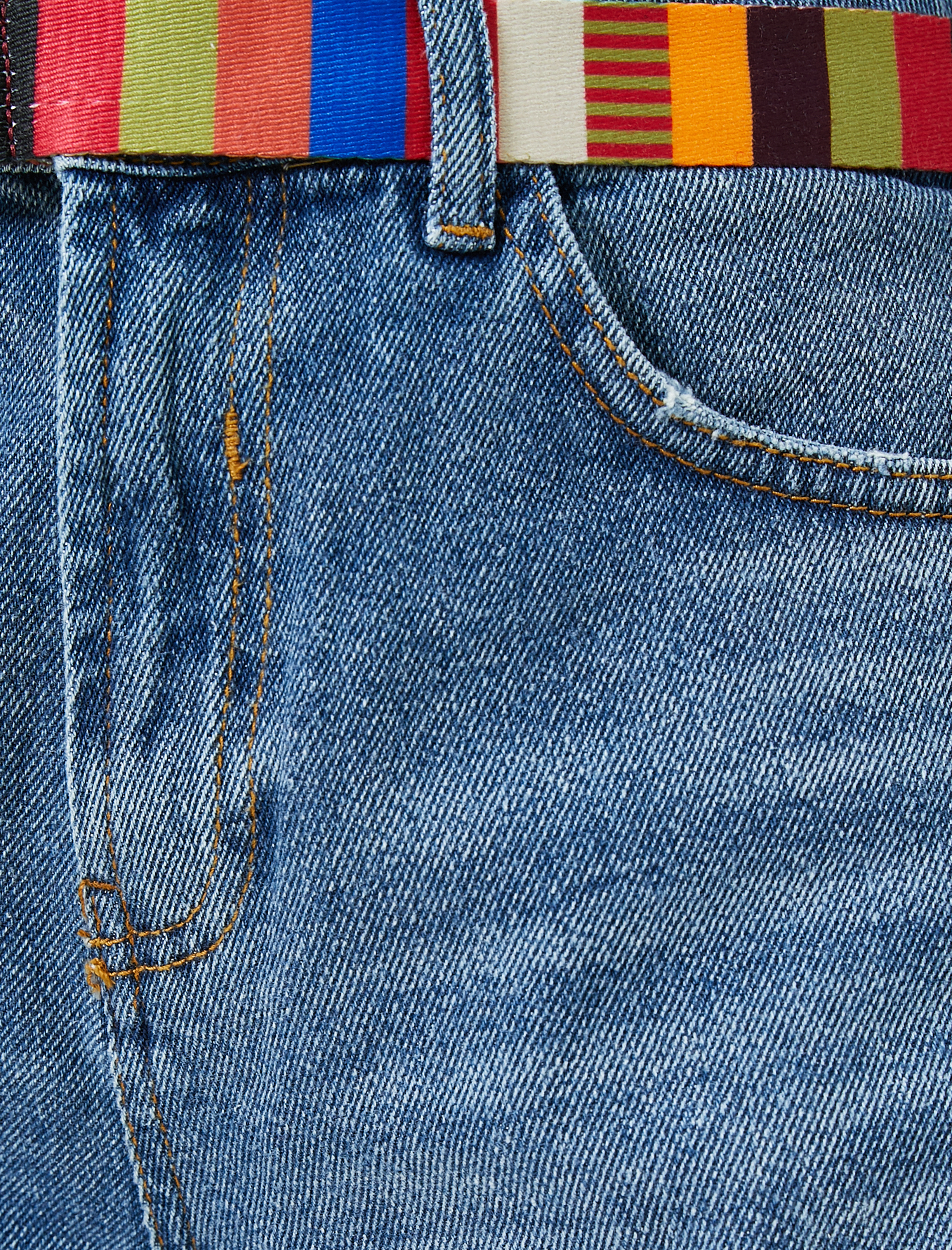   Cep Detaylı Jean Şort