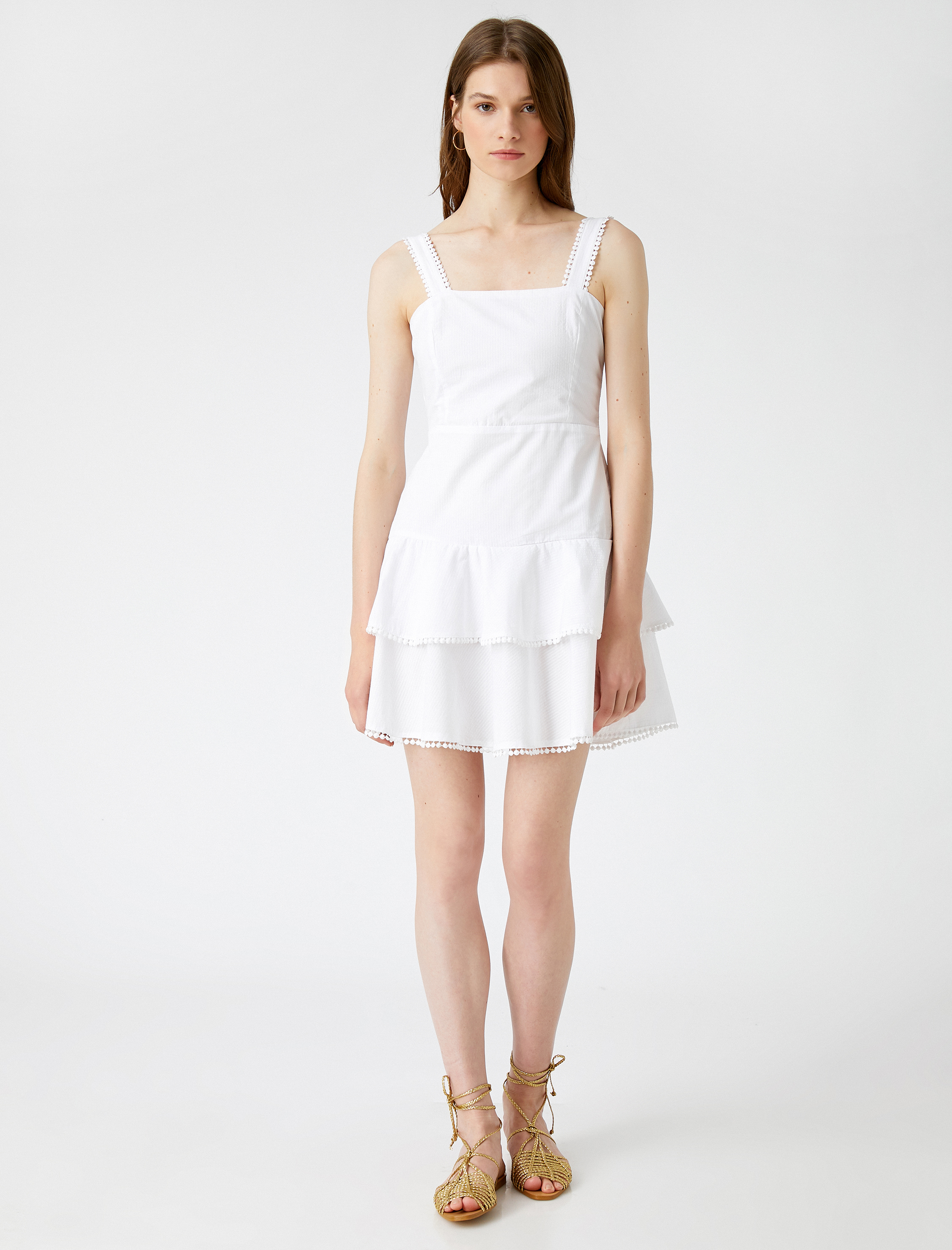   Askılı Elbise Pamuklu