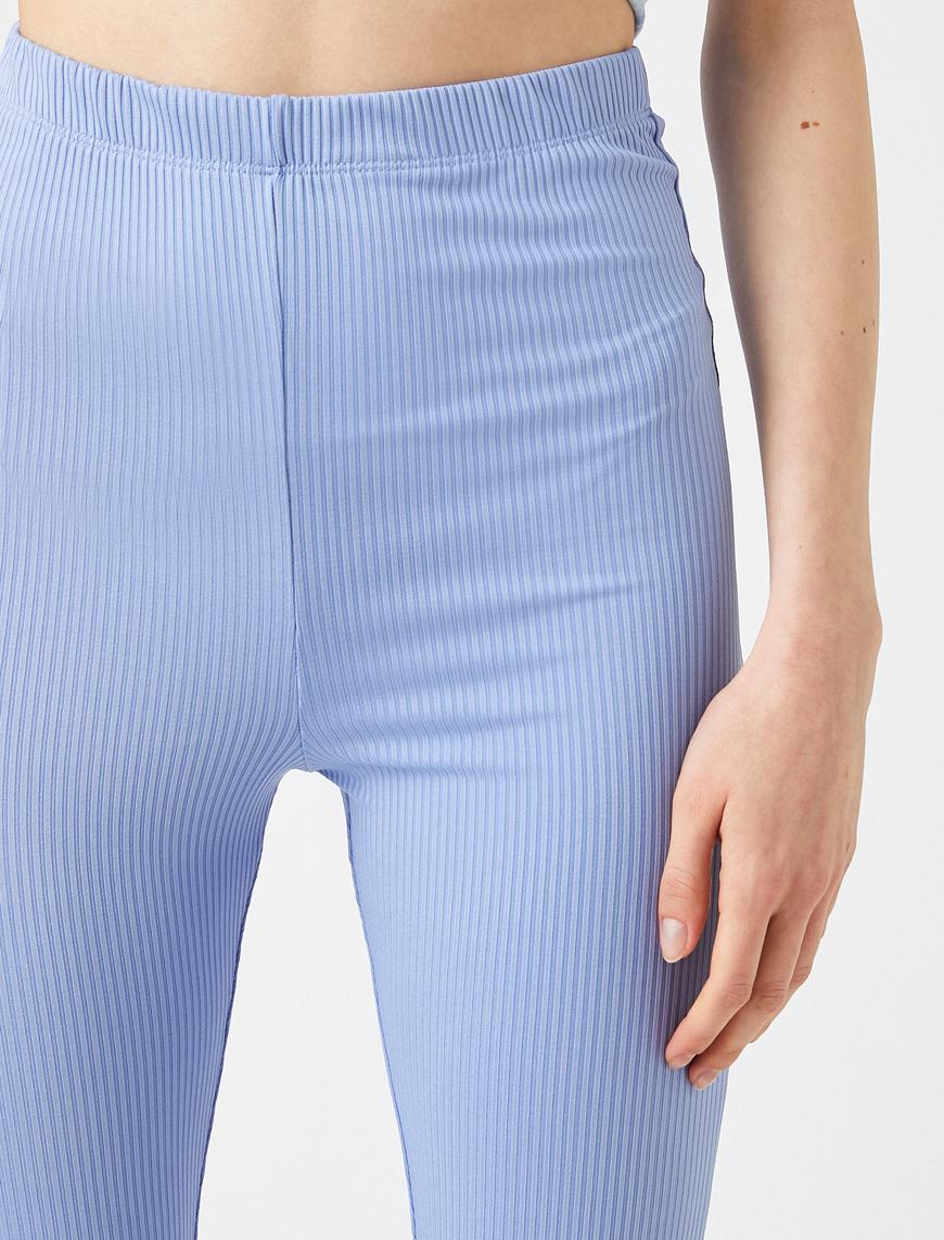   Fitilli Pantolon Geniş Paça