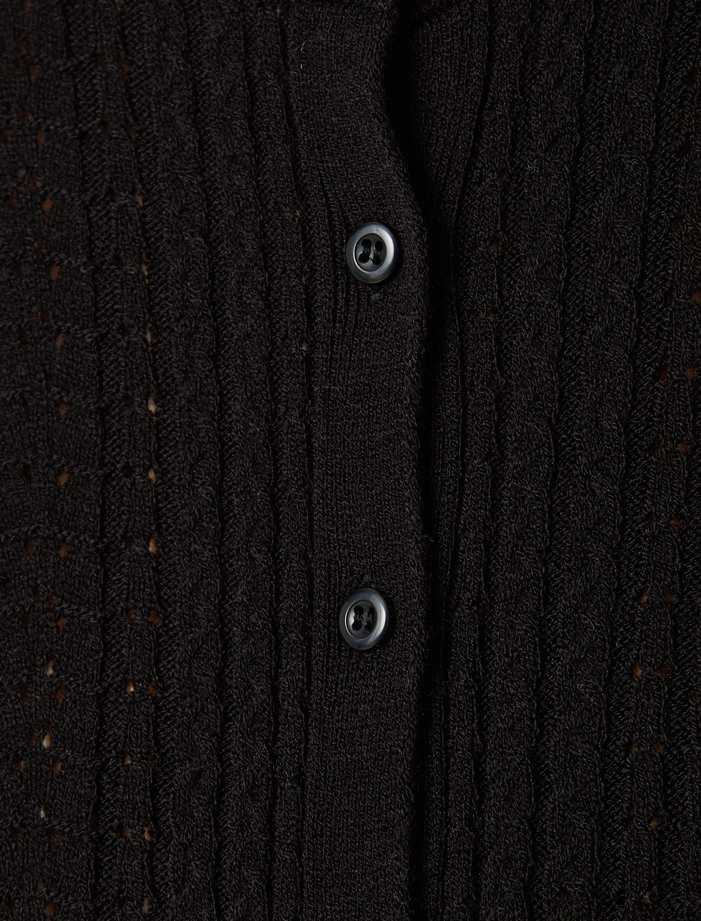   Saç Örgülü Triko Hırka