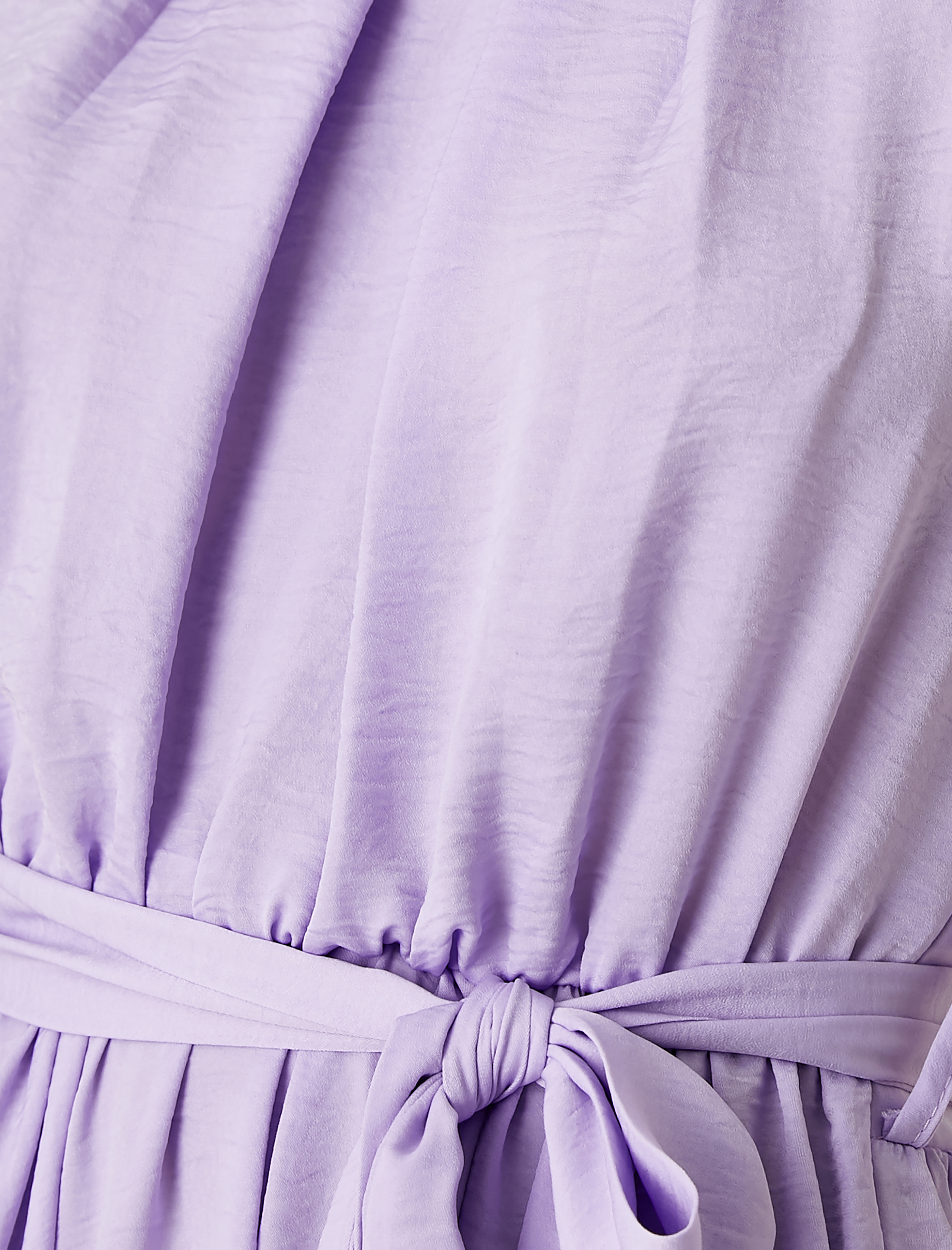   Midi Boy Elbise Halter Yaka Kuşaklı