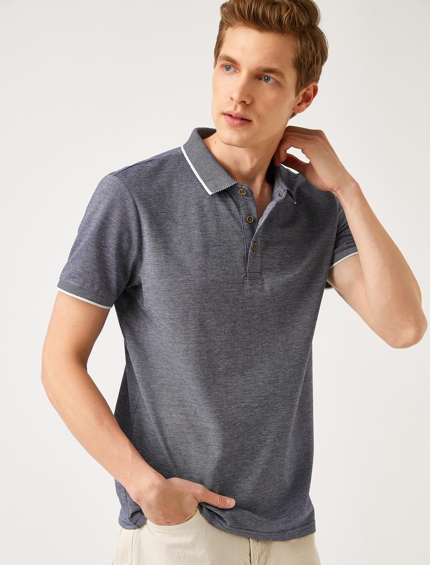   Basic Polo Yaka Tişört