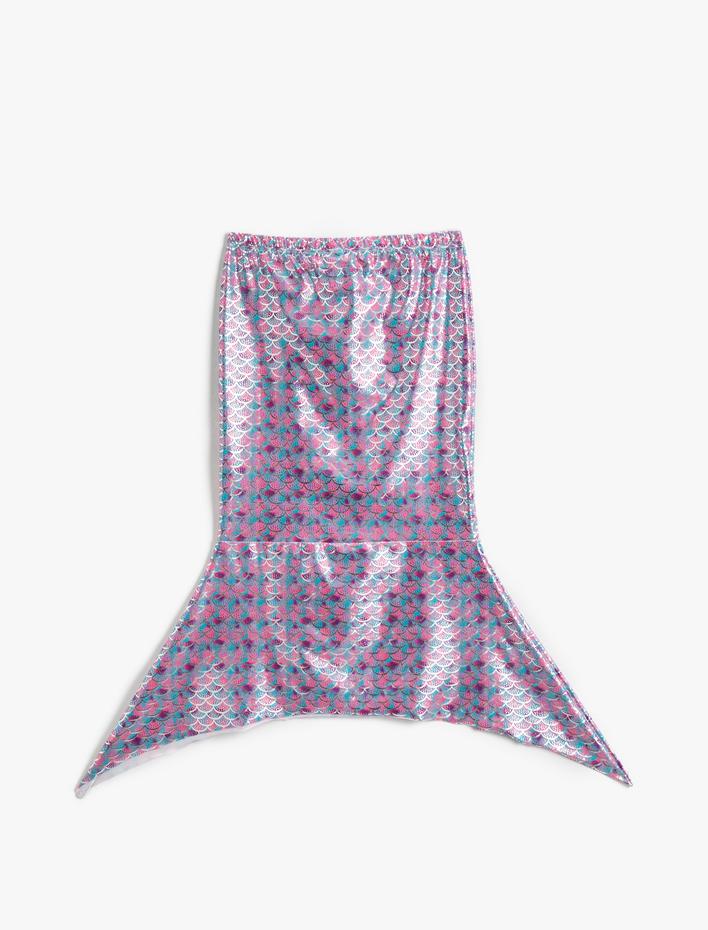 Kız Çocuk Deniz Kızı Kuyruğu Mayo Altı