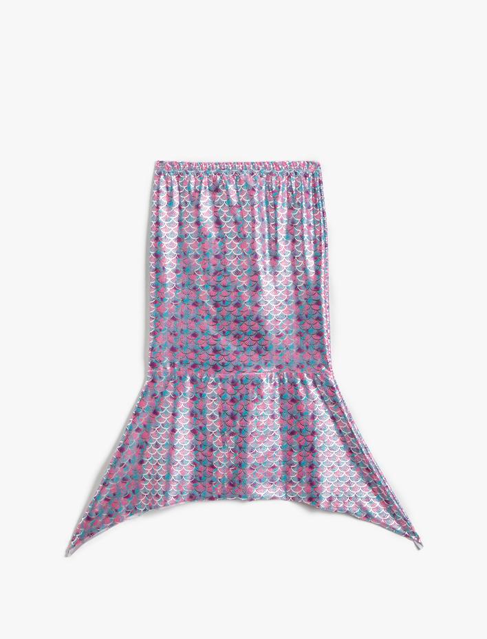 Kız Çocuk Deniz Kızı Kuyruğu Mayo Altı