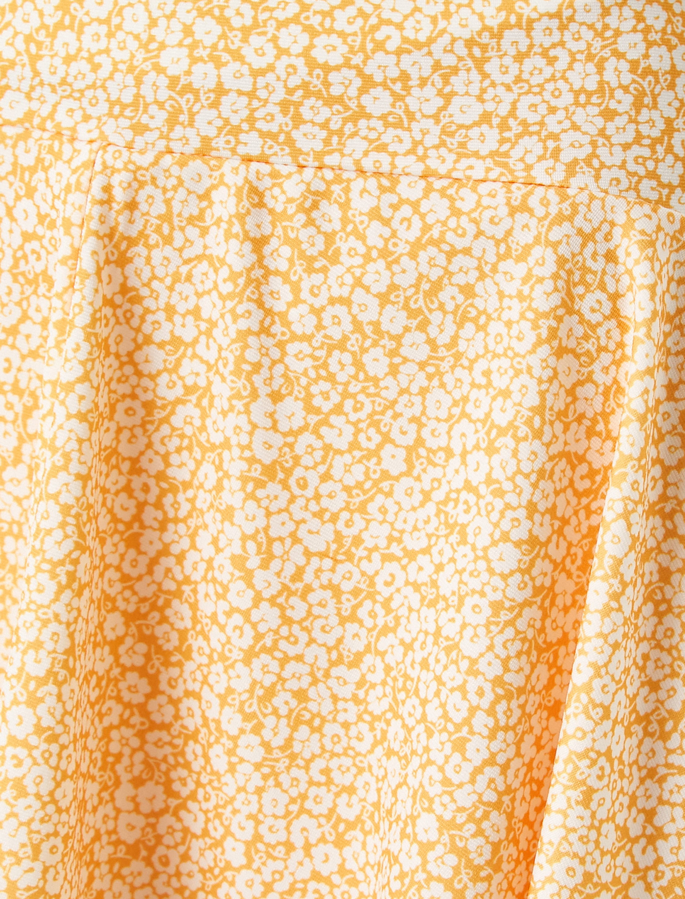   Çiçek Baskılı Mini Etek