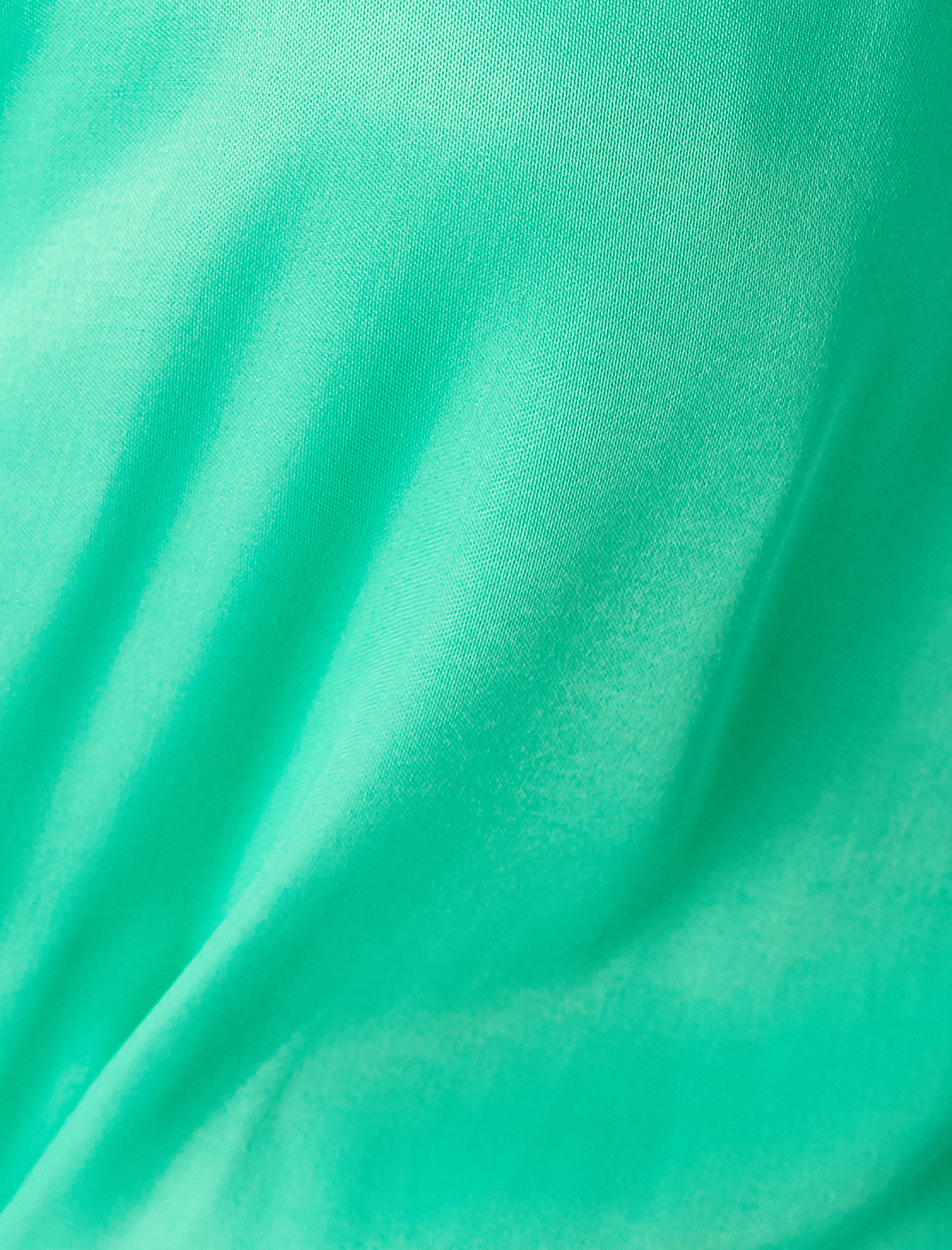 Mini Elbise V Yaka Kolsuz Drape Detaylı