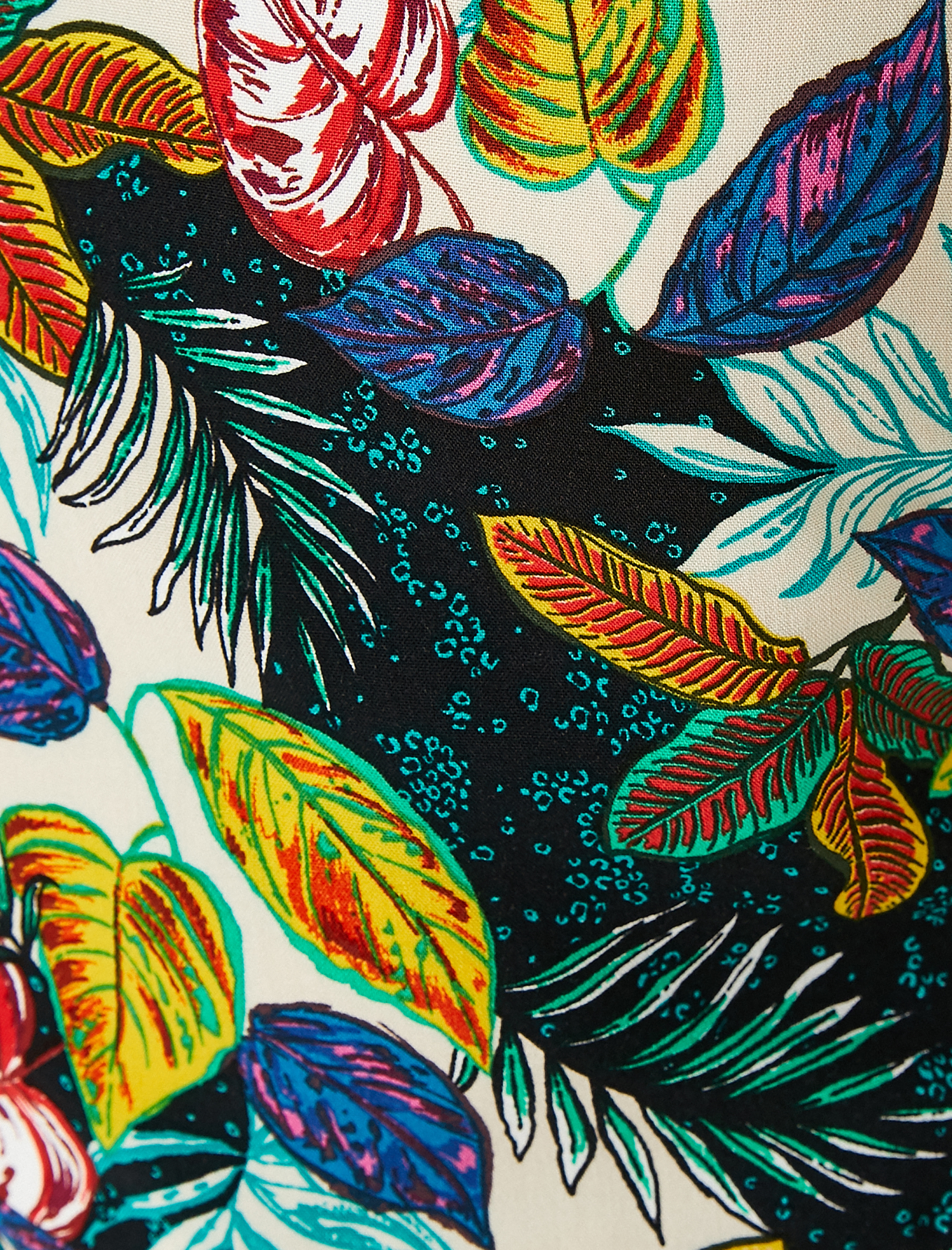   Çiçek Baskılı Askılı Tulum