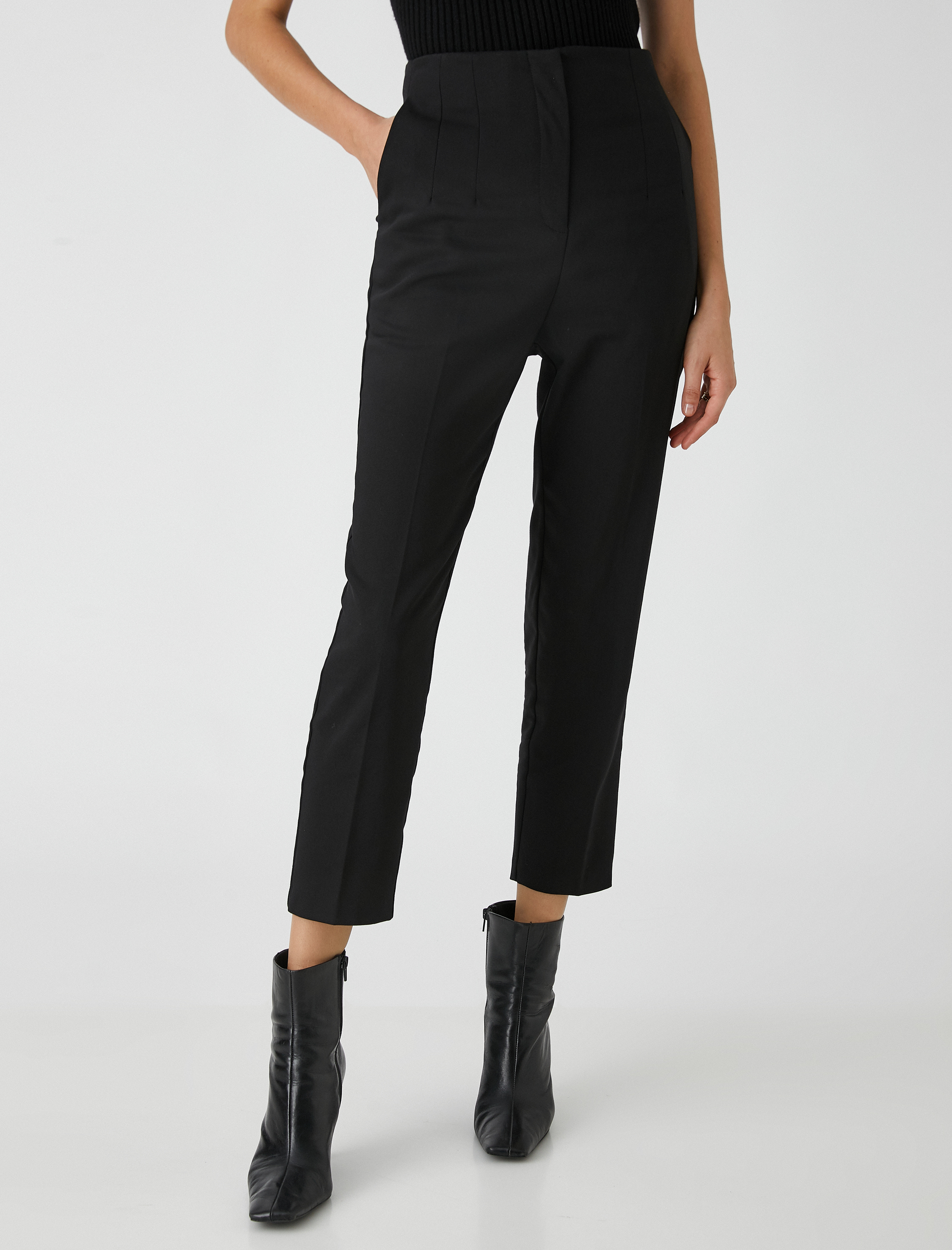   Yüksek Bel Basic Pantolon