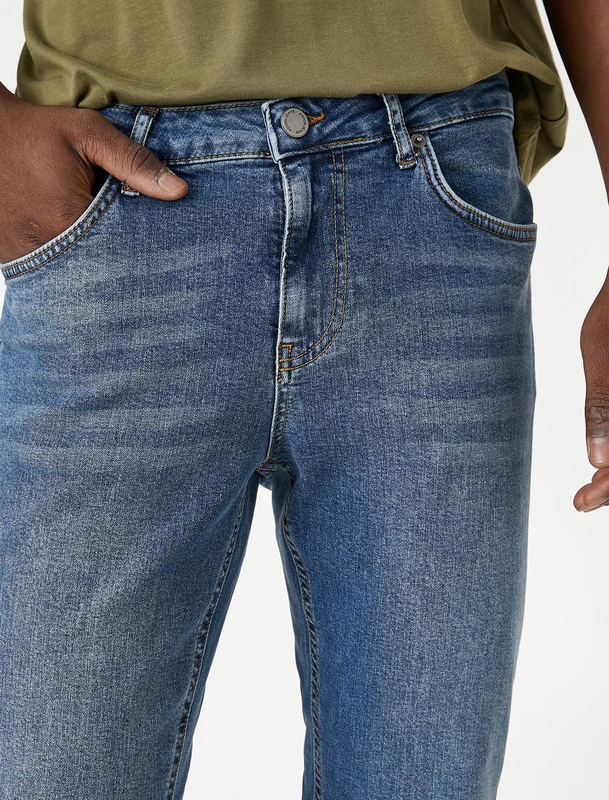   Skinny Fit Kot Pantolon - Michael Jean