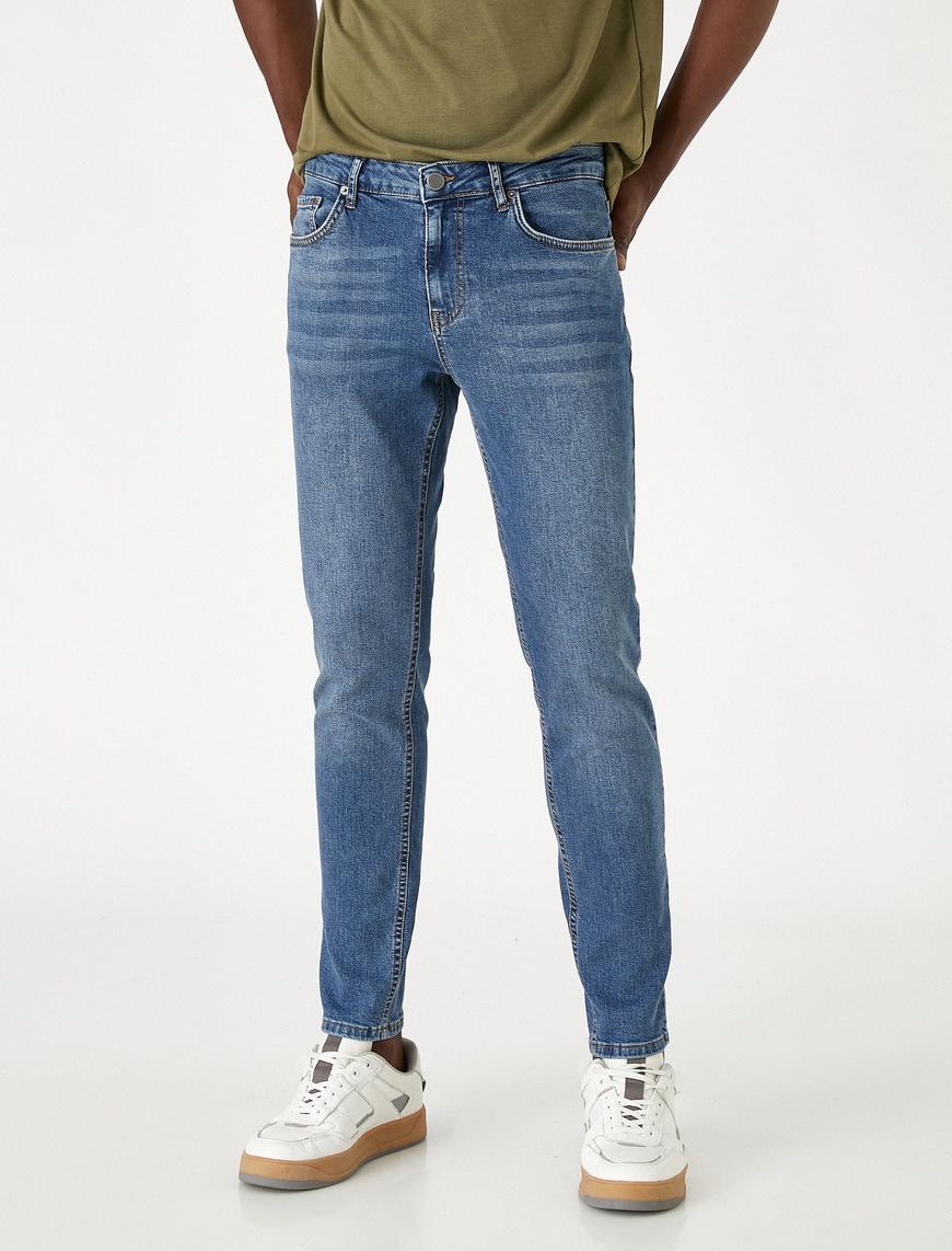   Skinny Fit Kot Pantolon - Michael Jean