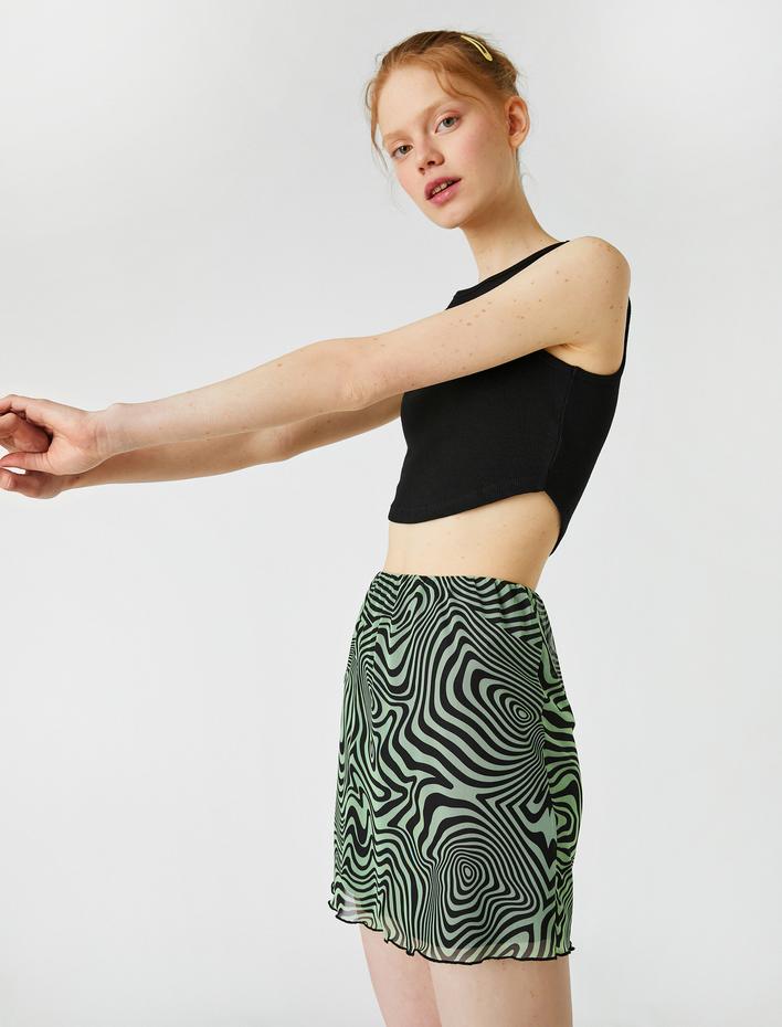  Halter Yaka Crop Atlet
