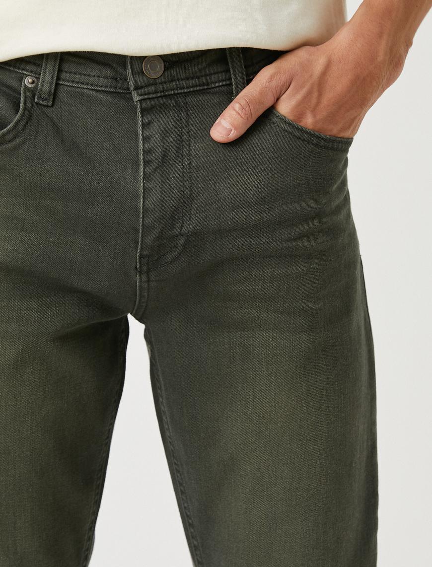   Slim Fit Kot Pantolon - Brad Jean