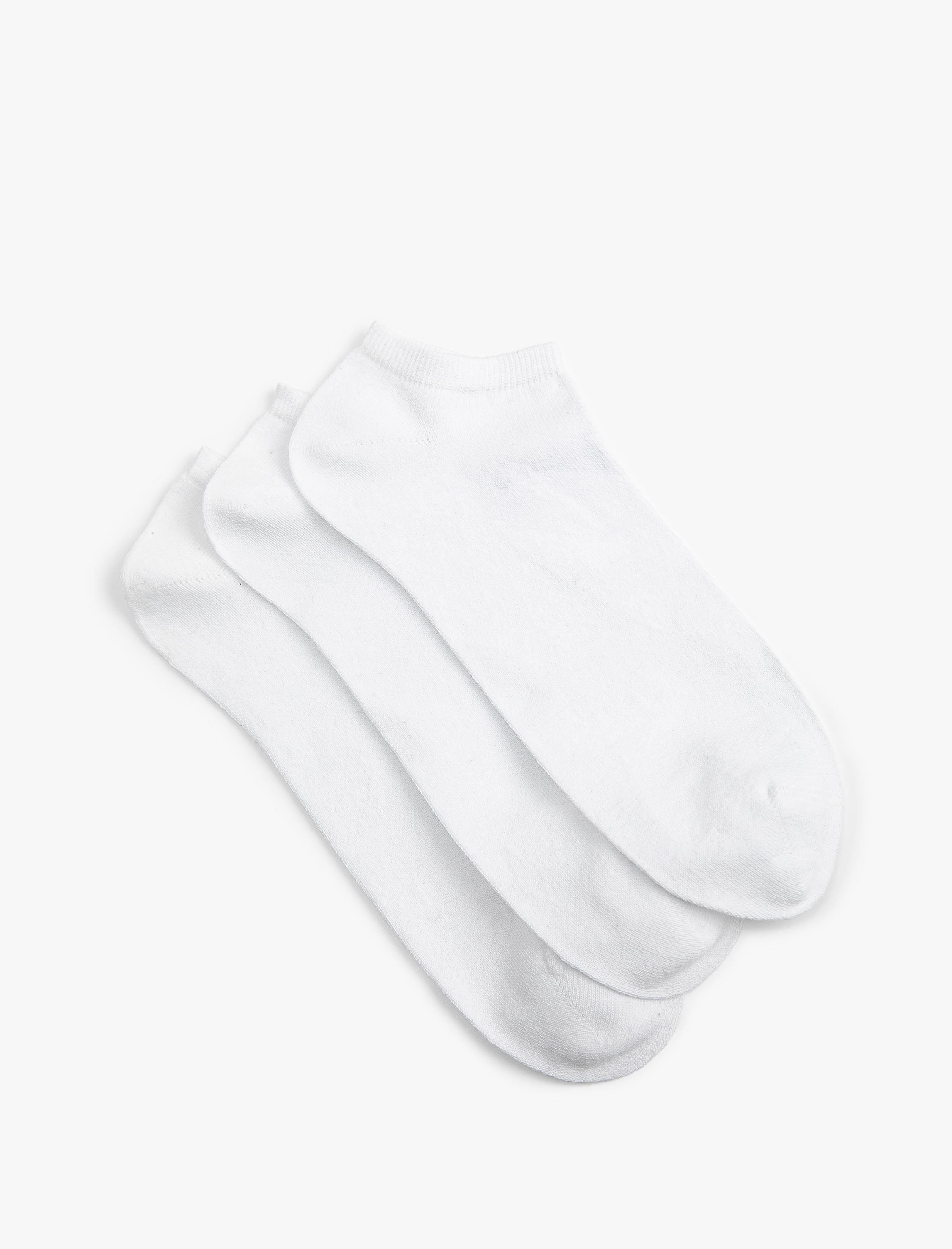  Erkek Basic 3'lü Patik Çorap Seti