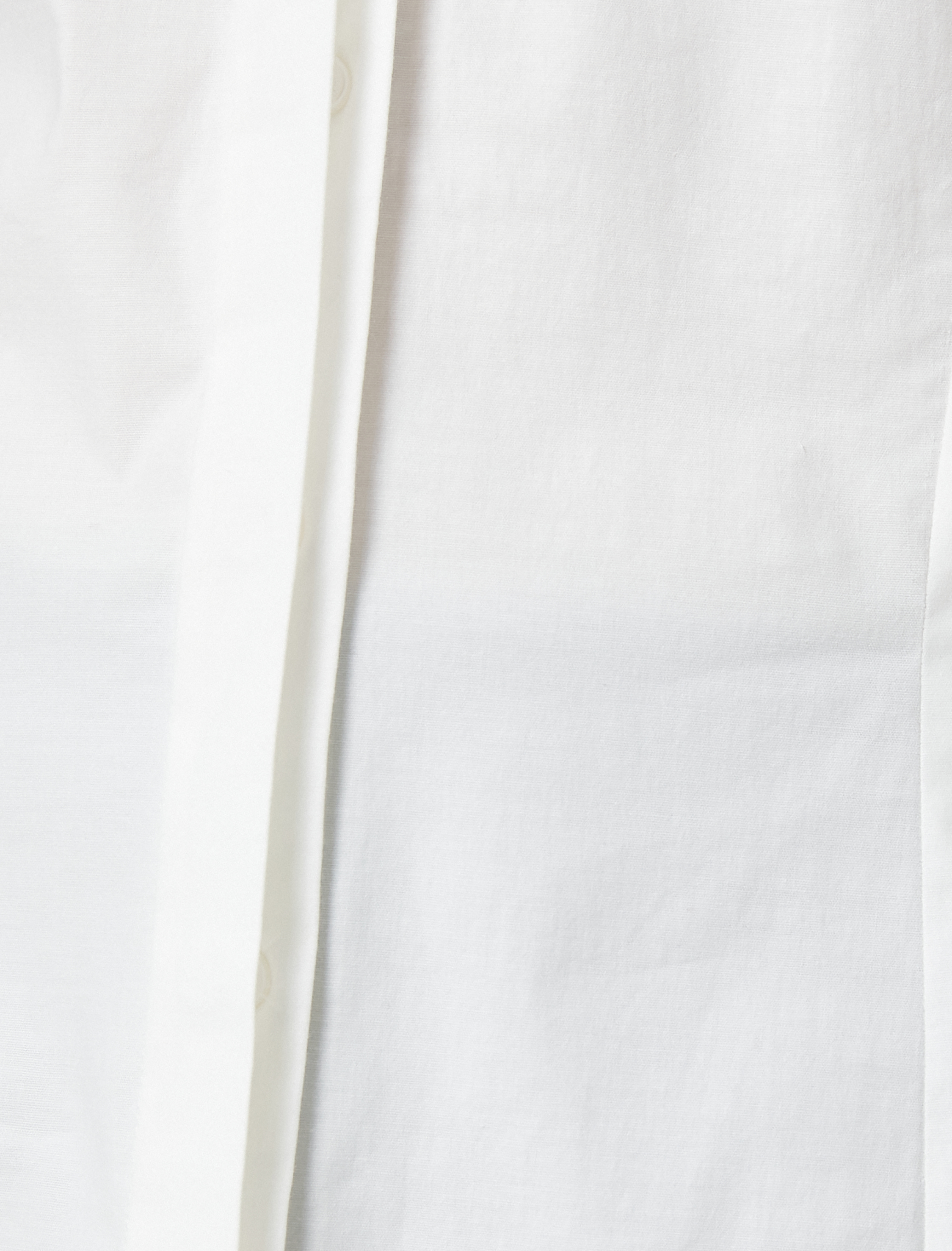   Basic Poplin Gömlek Gizli Düğmeli Uzun Kollu