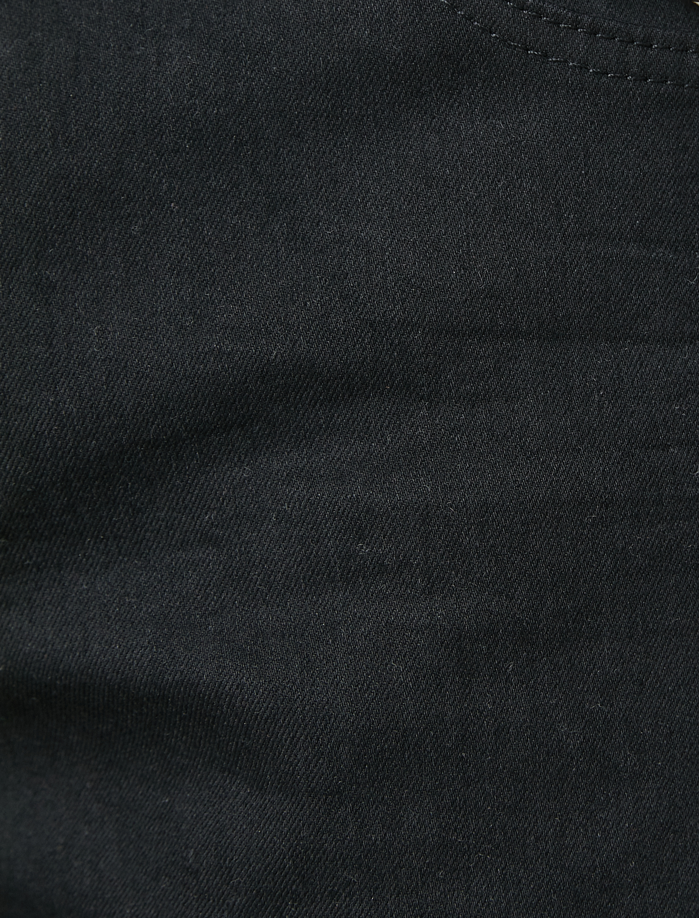   Basic Kot Şort Cepli Düğmeli Pamuklu