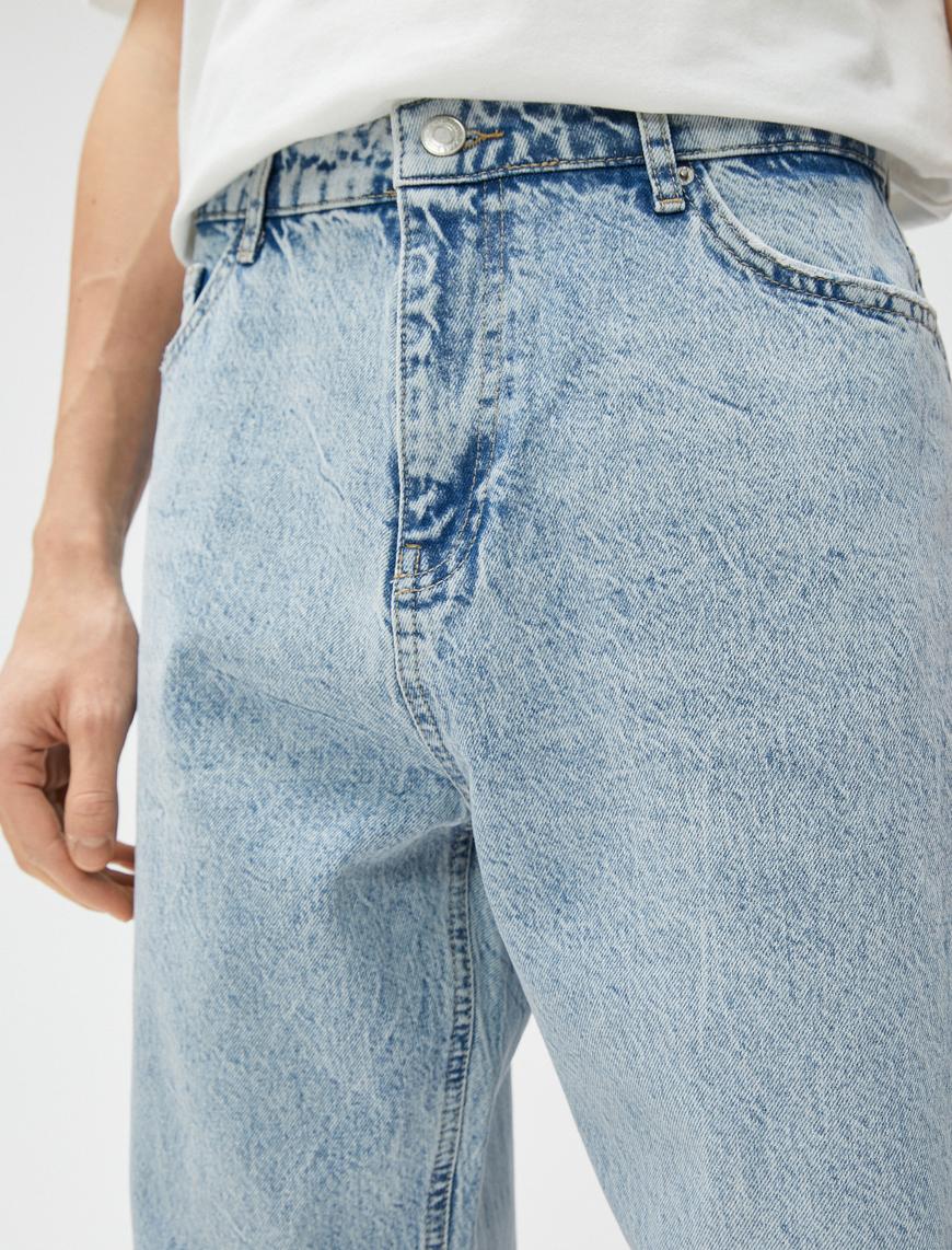   Loose Fit Kot Bol Pantolon - Steve Jean