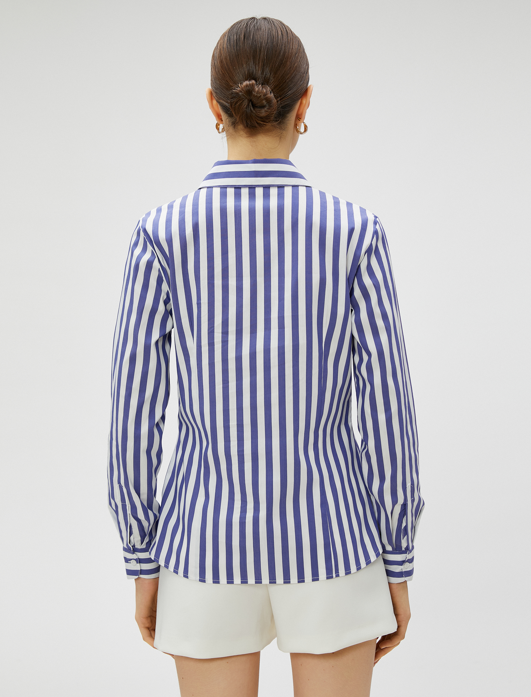   Basic Gömlek Uzun Kollu