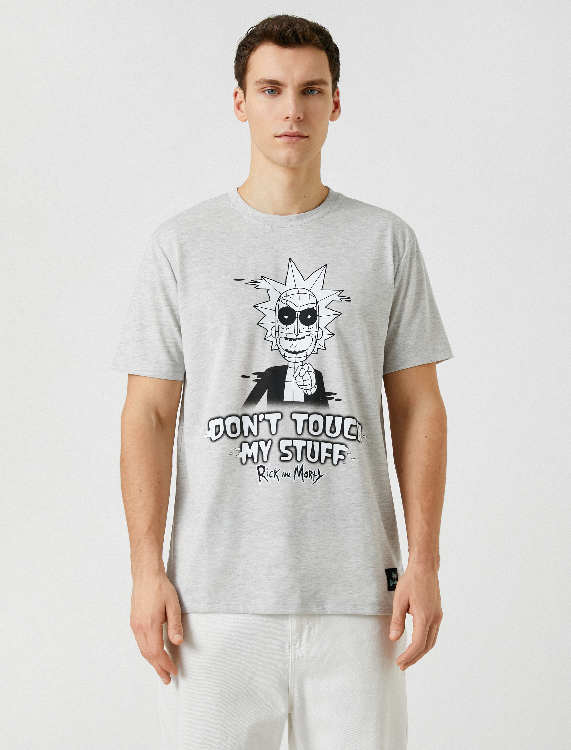   Rick and Morty Oversize Tişört Lisanslı Baskılı