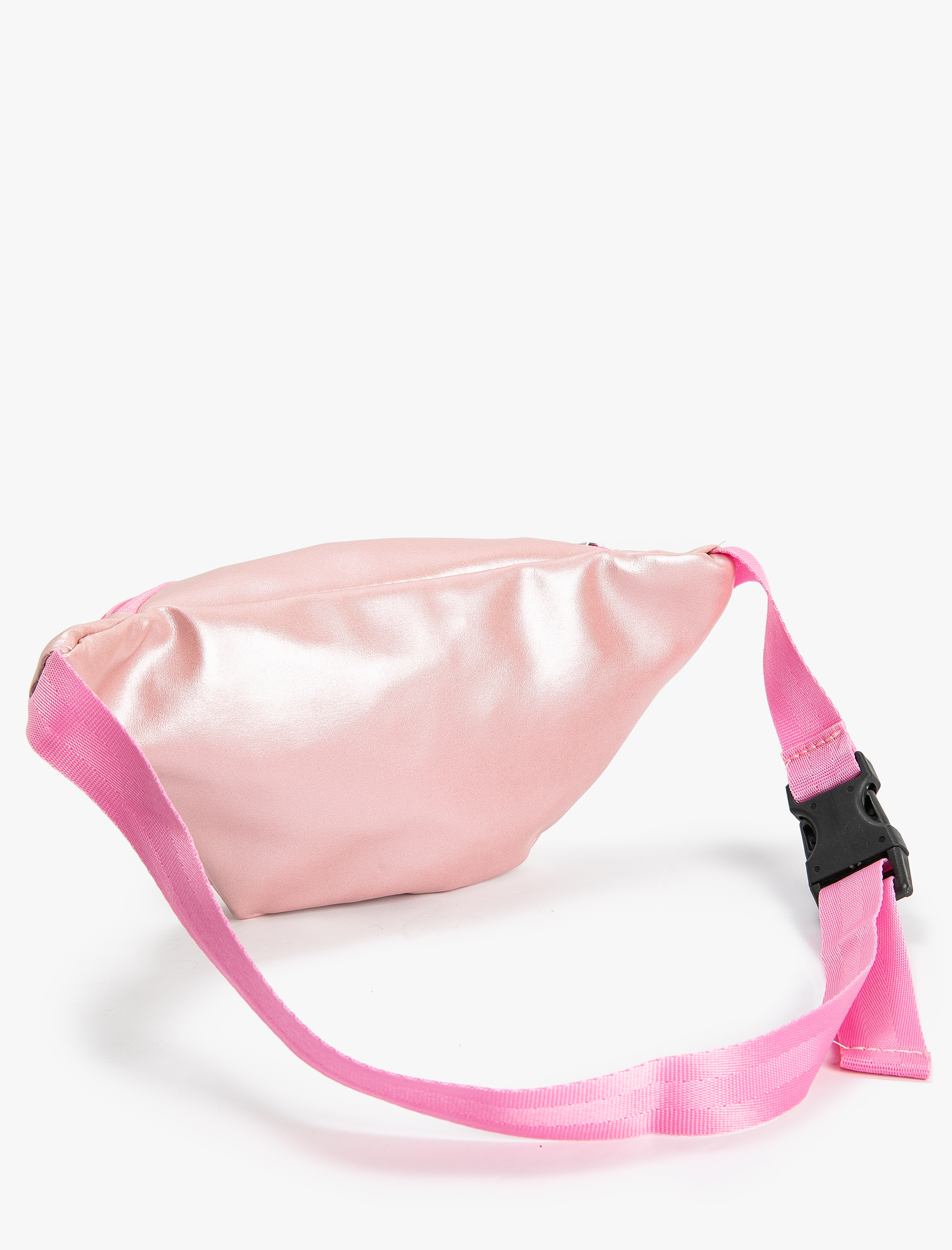  Kız Çocuk Bel Çantası Parlak Fermuarlı