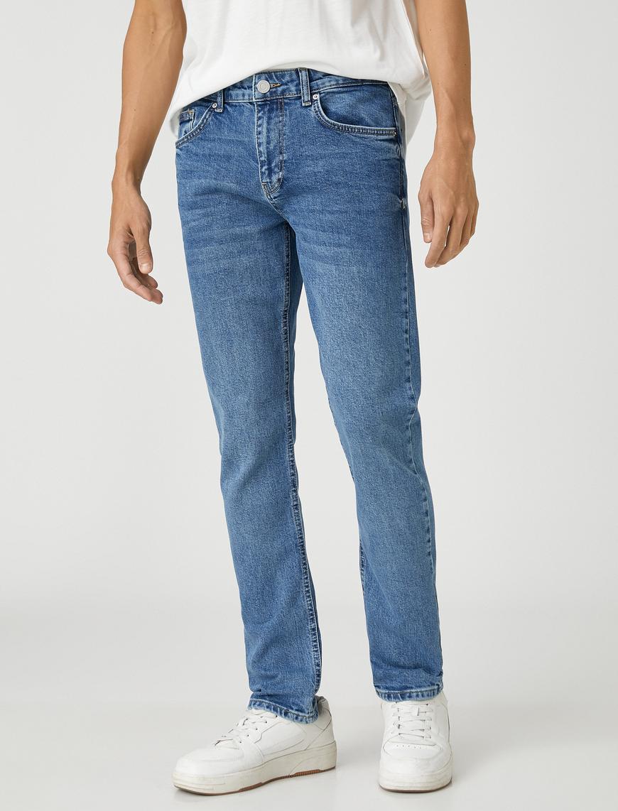   Slim Fit Kot Pantolon - Brad Jean