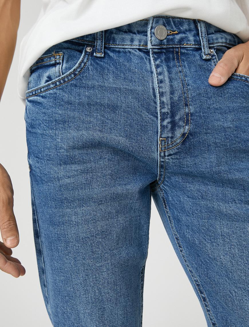   Slim Fit Kot Pantolon - Brad Jean