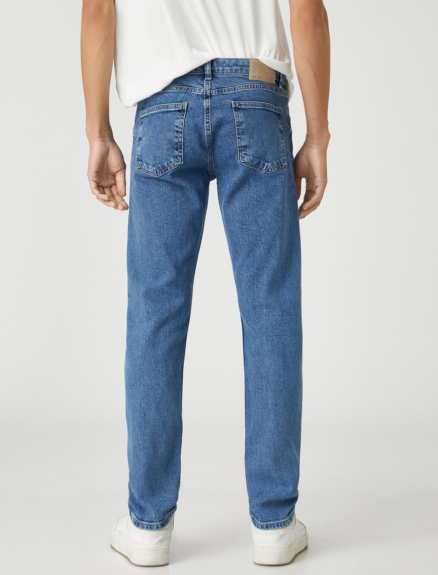   Slim Fit Kot Pantolon - Brad Jean