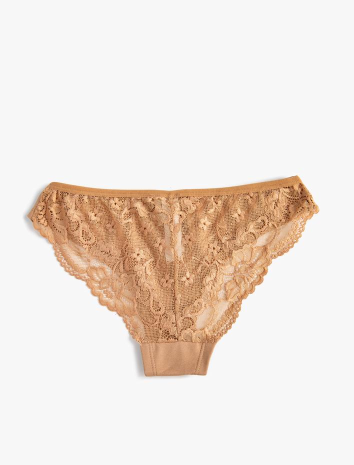  Brazilian Külot Dantelli Pamuklu Baskılı