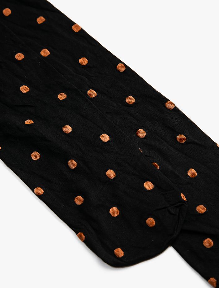 Kız Çocuk Külotlu Çorap 45 Den Puantiyeli