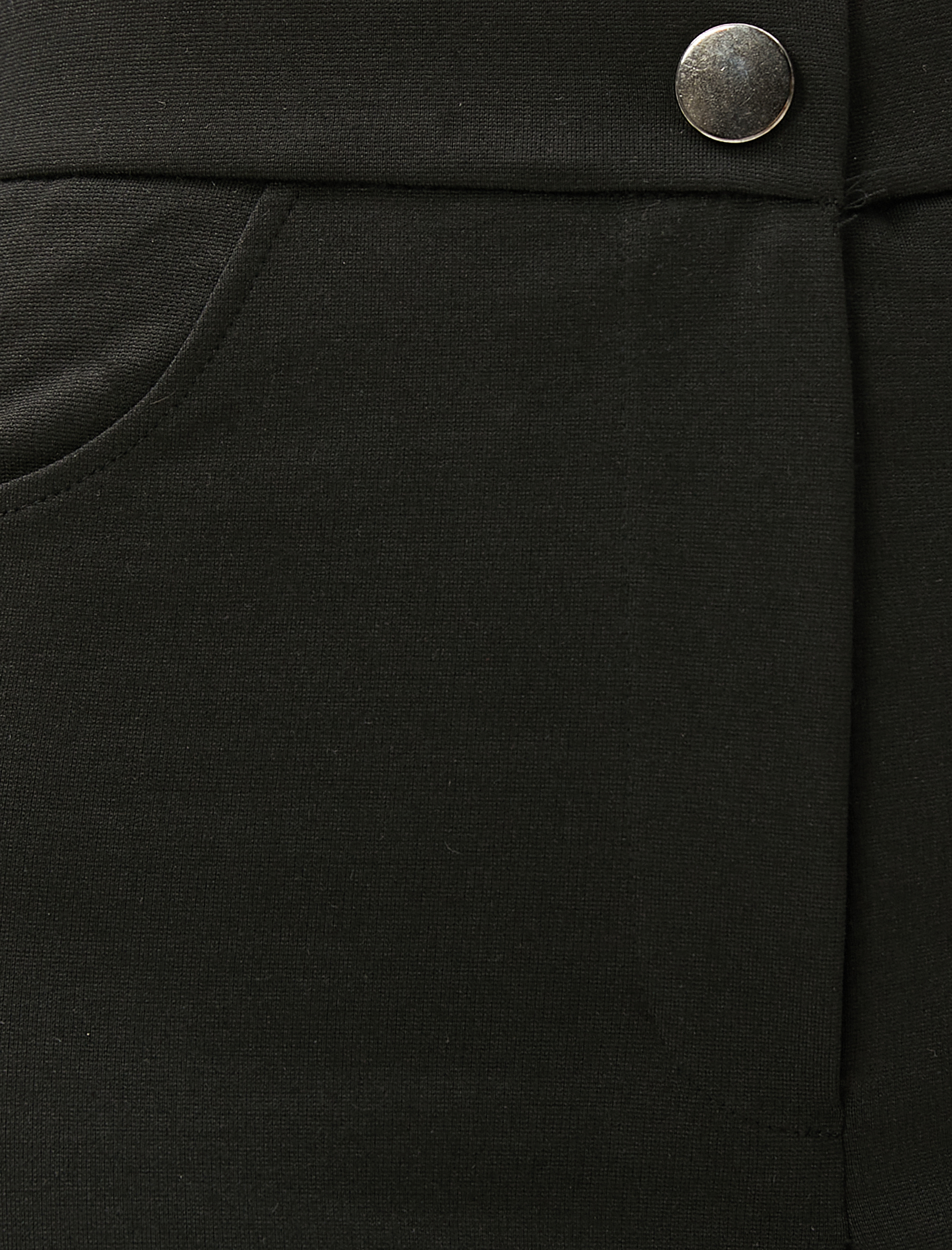   Tayt Pantolon Yüksek Bel Cep Detaylı Düğmeli