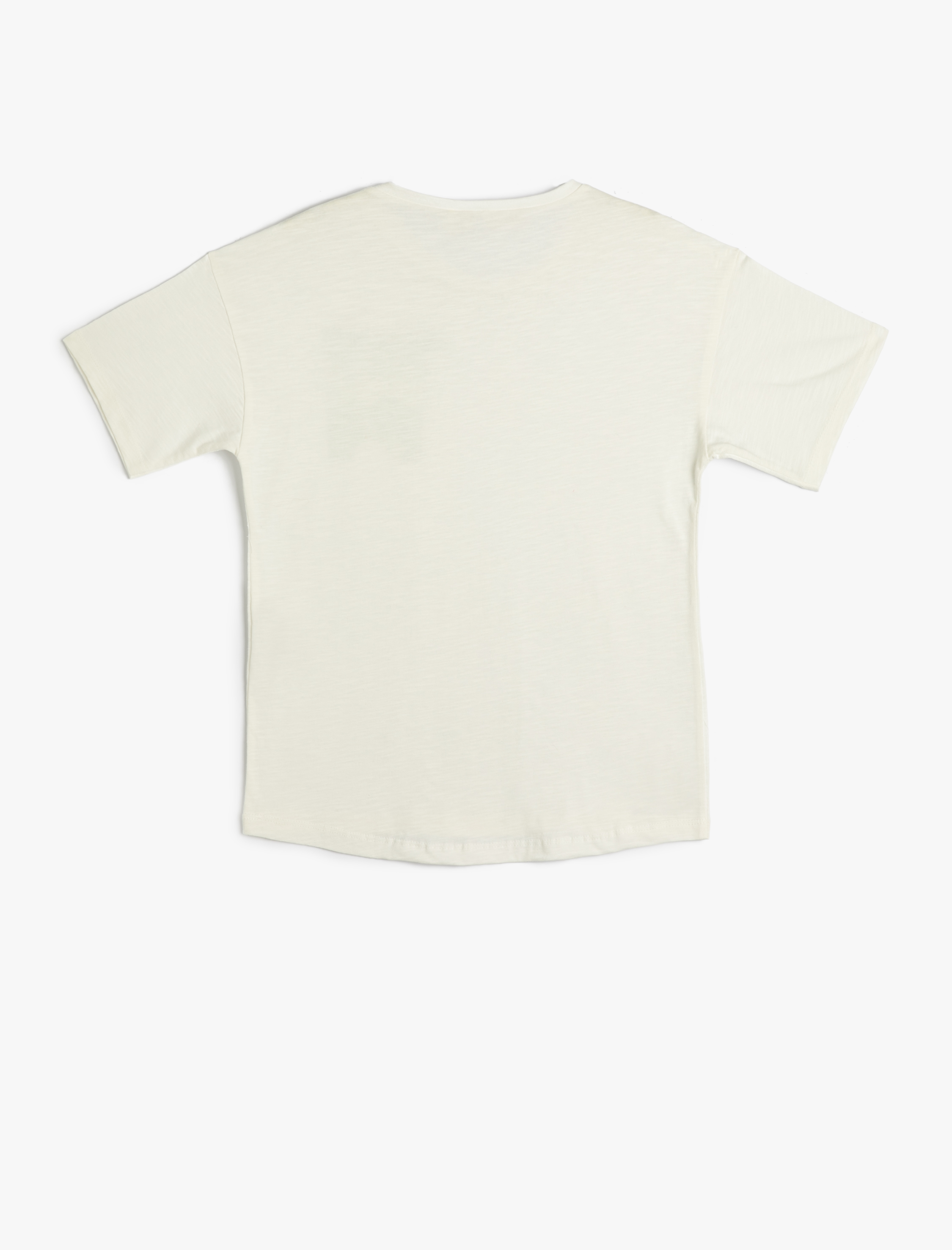  Erkek Çocuk Tişört Kısa Kollu Bisiklet Yaka Baskılı Pamuklu