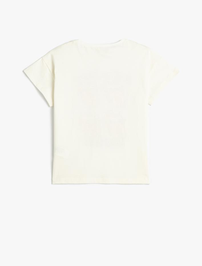 Kız Çocuk Rolling Stones Tişört Lisanslı Kısa Kollu Bisiklet Yaka