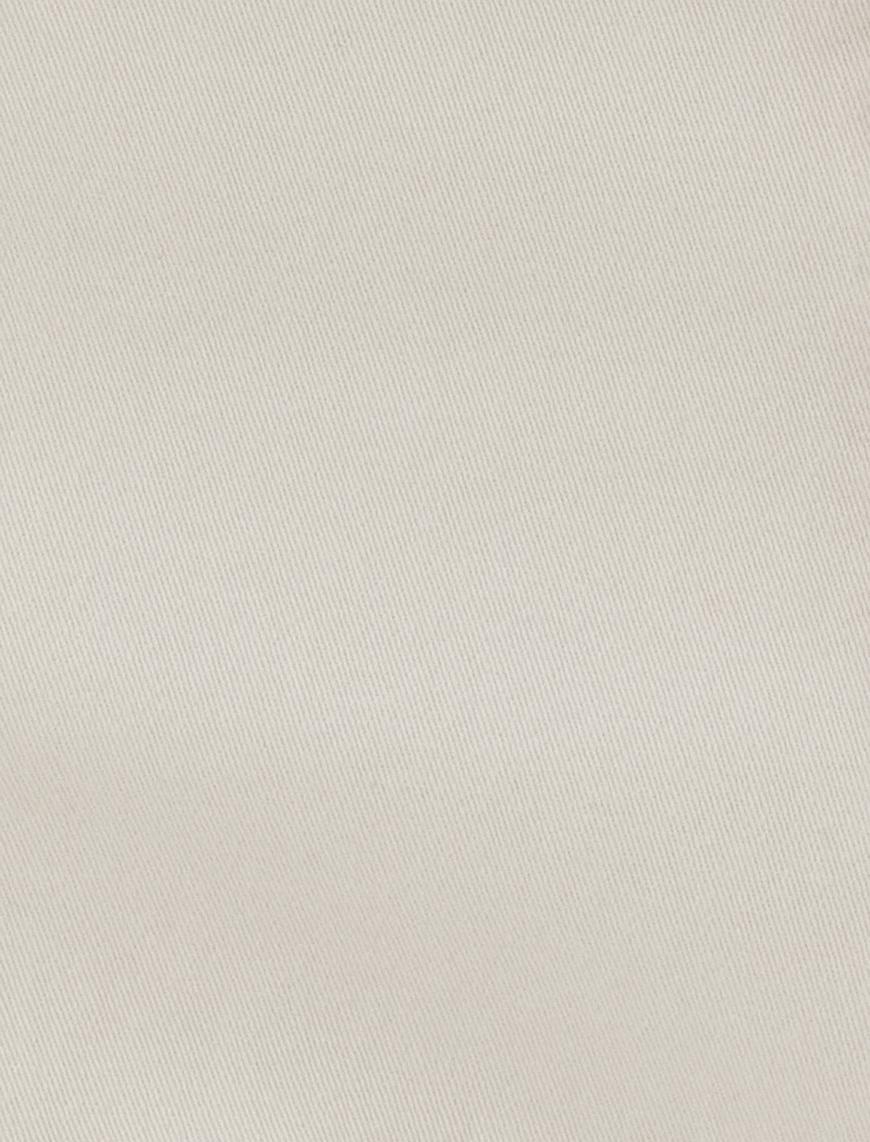   Basic Gabardin Pantolon Beş Cepli Düz Kesim Düğmeli Pamuklu