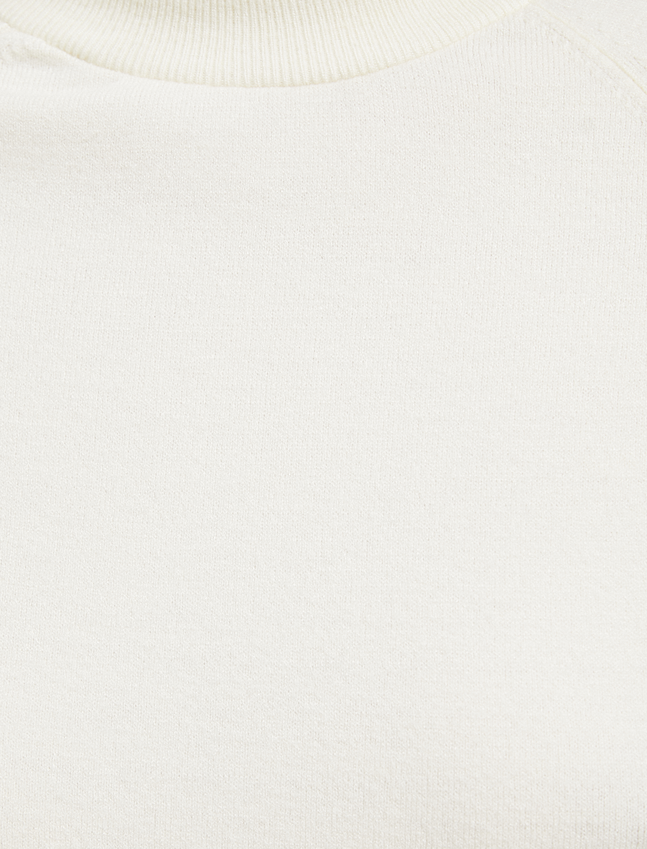   Yarım Balıkçı Yaka Kazak Triko Kısa Kollu