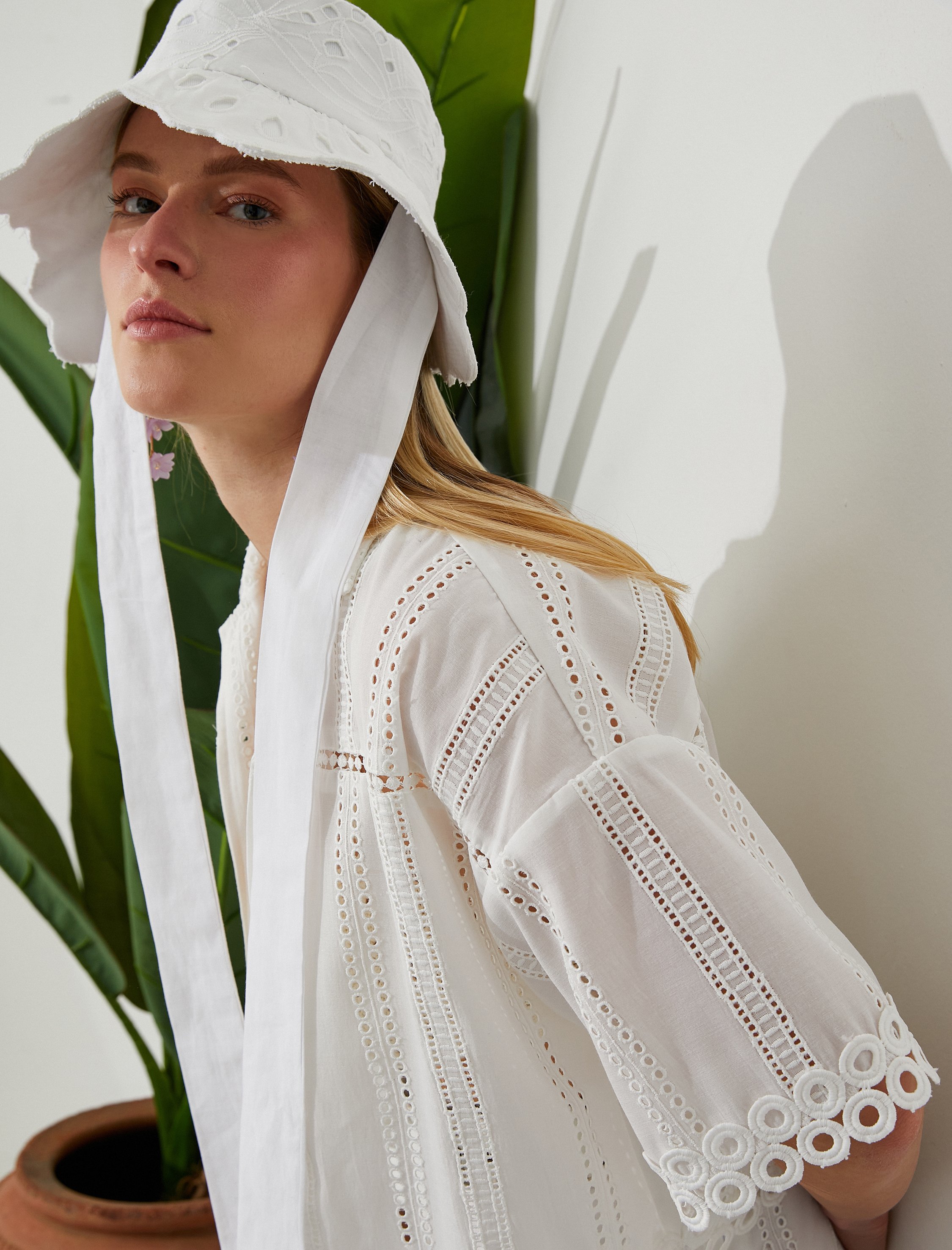 Kısa Kollu Crop Fisto Gömlek