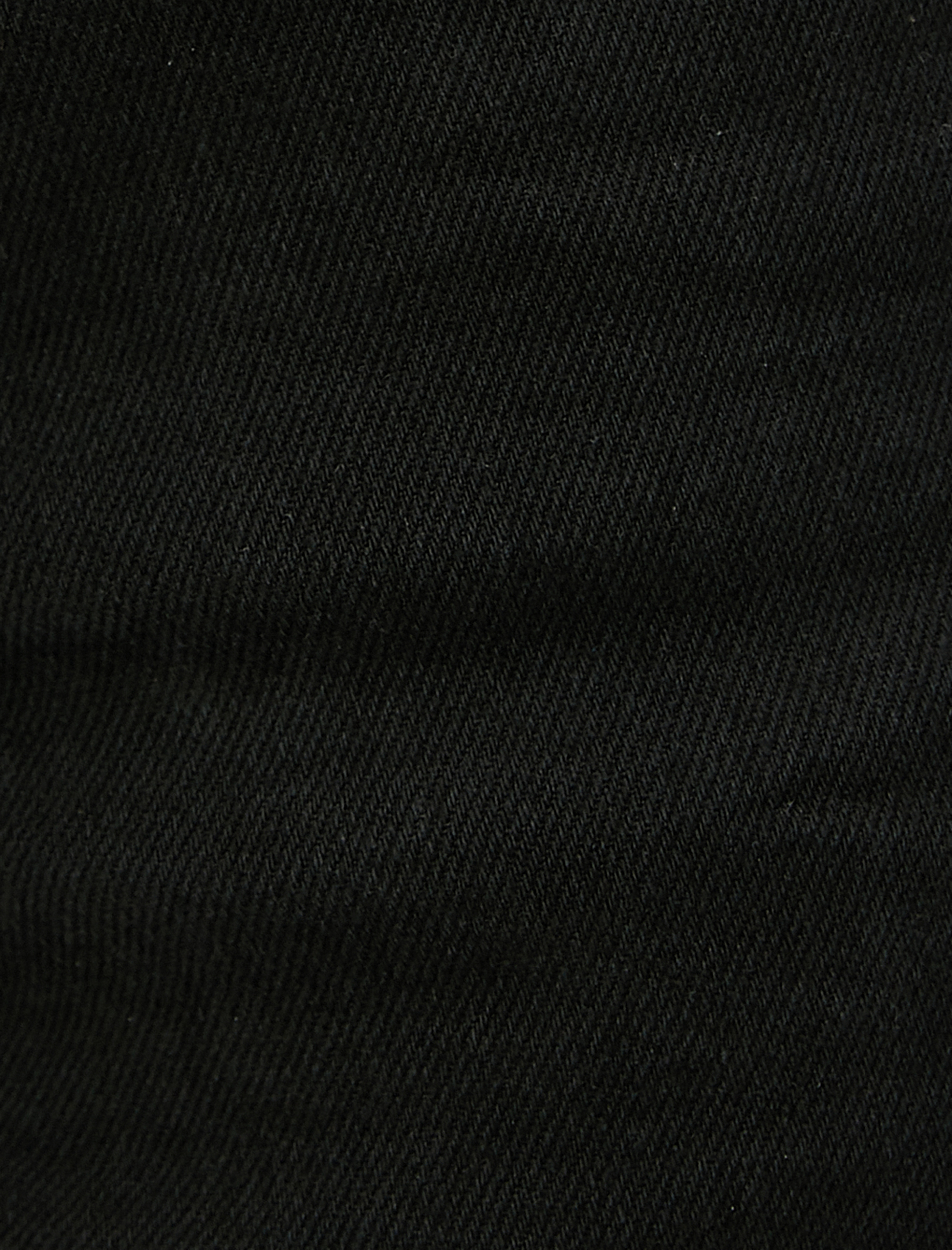   Bermuda Kot Şort Cepli Düğme Detaylı Pamuklu