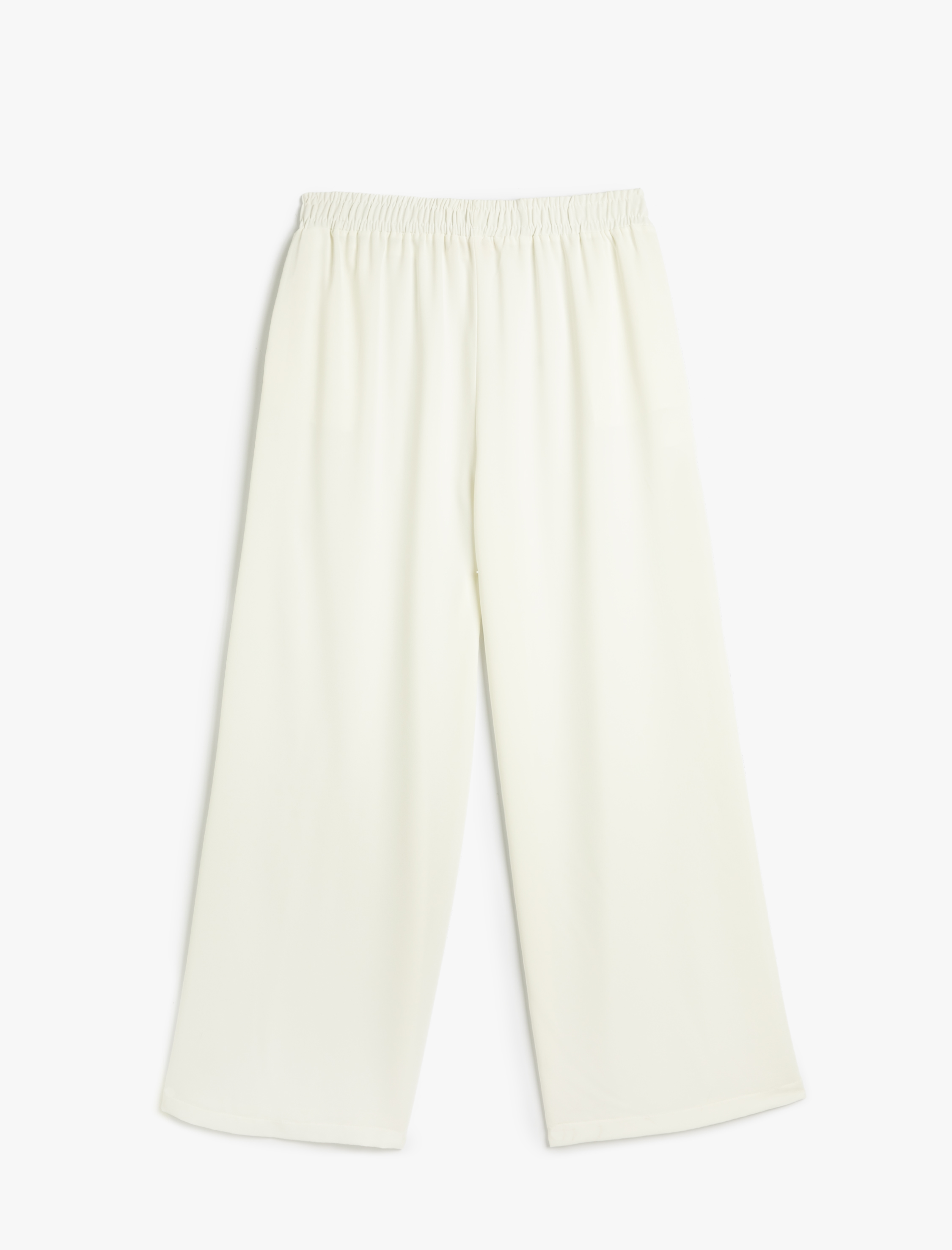   Palazzo Plaj Pantolonu Beli Lastikli Şerit Detaylı